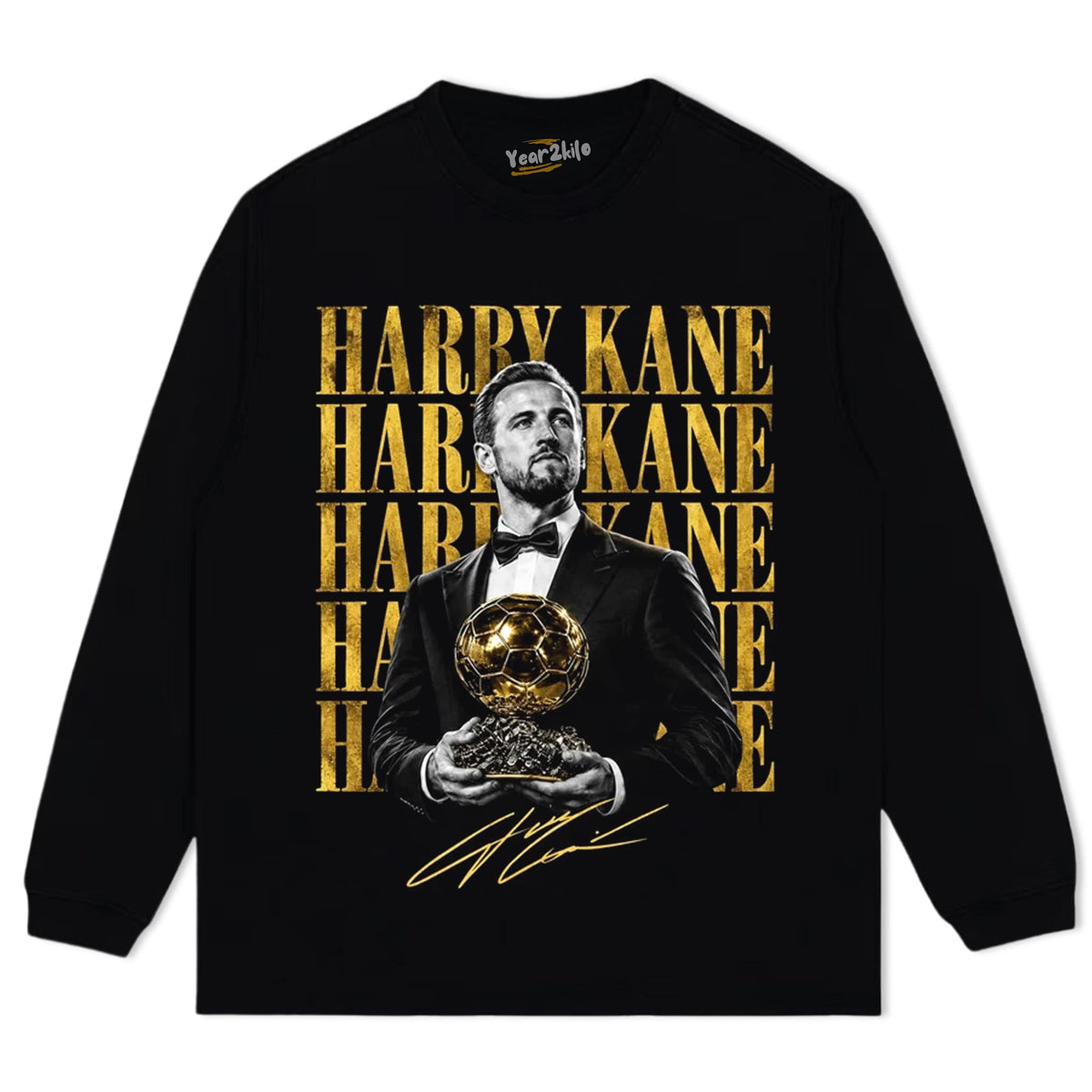 HARRY KANE BALLON D'OR TANK TOP & TEE & LONG SLEEVE & LAYERED LS & HOODIE
