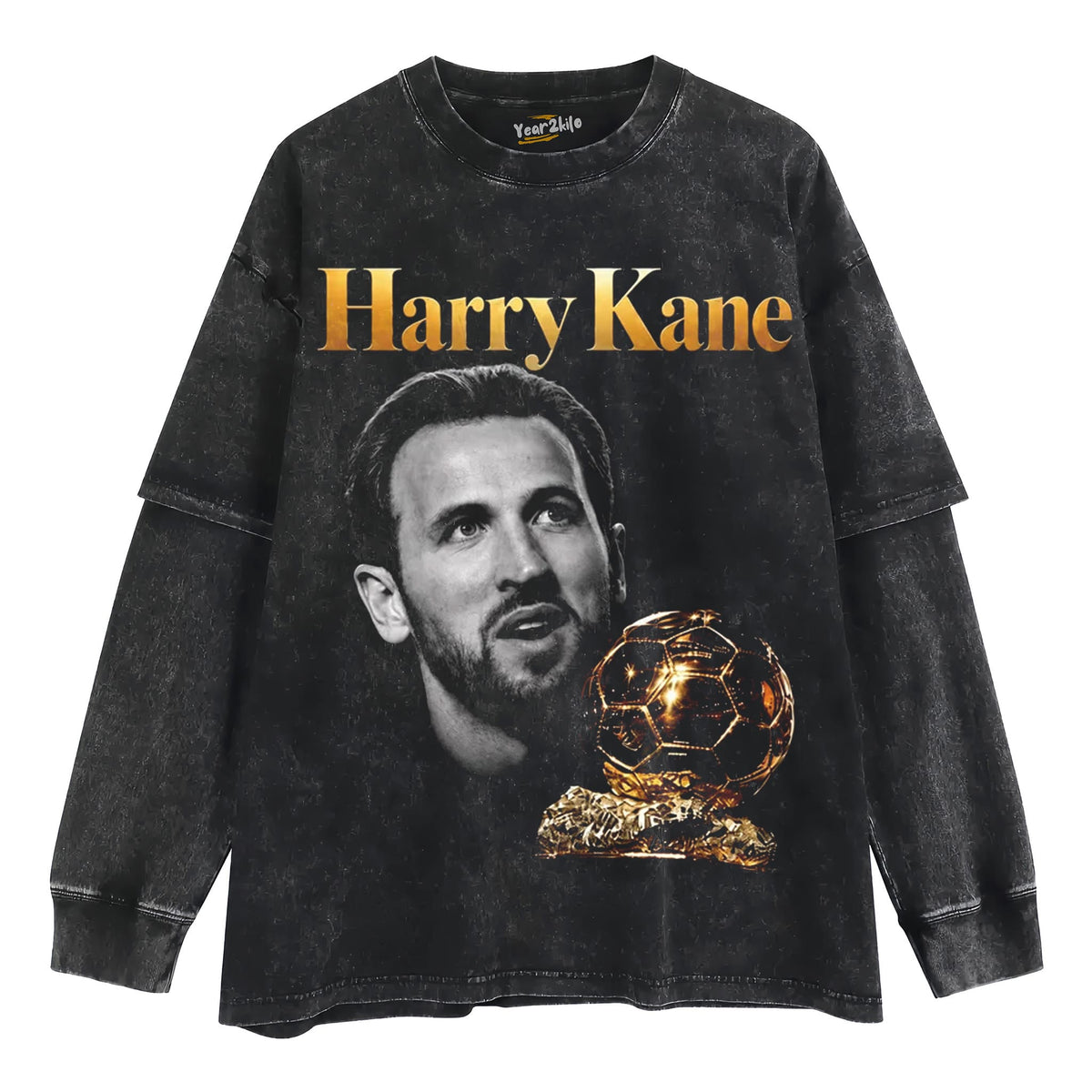HARRY KANE BALLON D'OR V3 TANK TOP & TEE & LONG SLEEVE & LAYERED LS & HOODIE