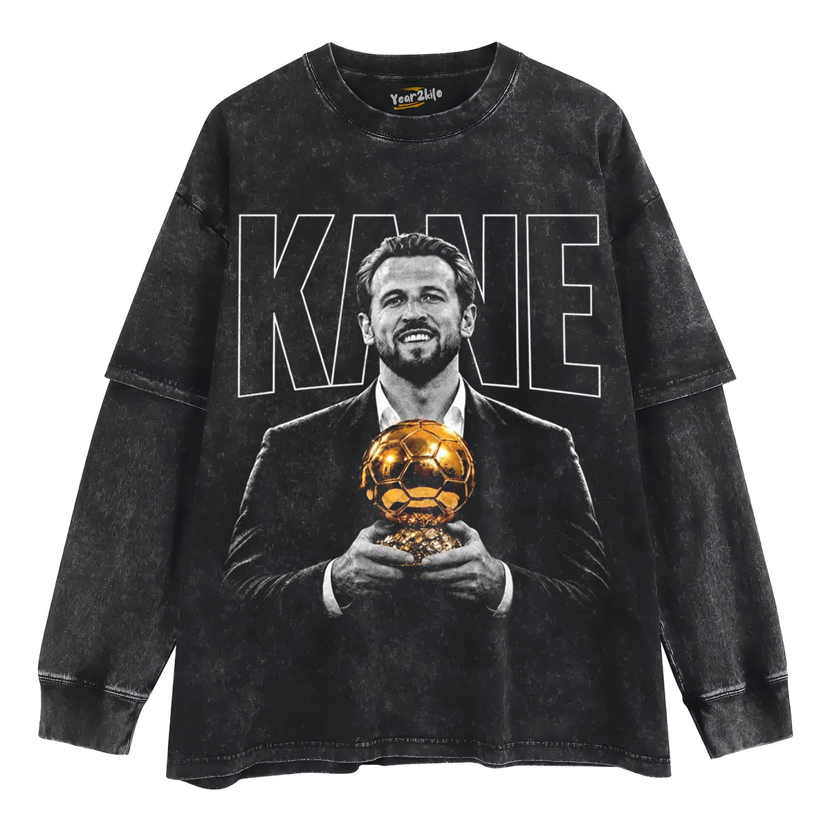 HARRY KANE BALLON D'OR V5 TANK TOP & TEE & LONG SLEEVE & LAYERED LS & HOODIE