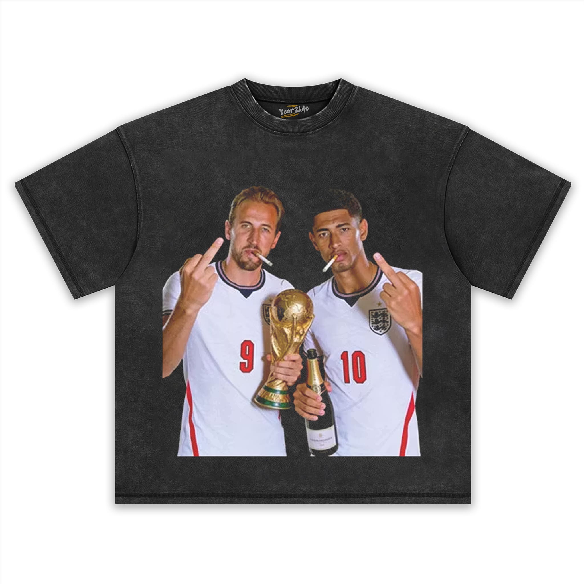 HARRY KANE & JUDE BELLINGHAM TANK TOP & TEE & LONG SLEEVE & LAYERED LS & HOODIE
