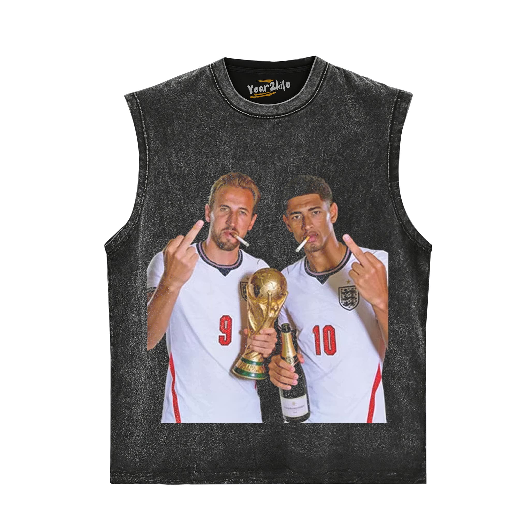 HARRY KANE & JUDE BELLINGHAM TANK TOP & TEE & LONG SLEEVE & LAYERED LS & HOODIE