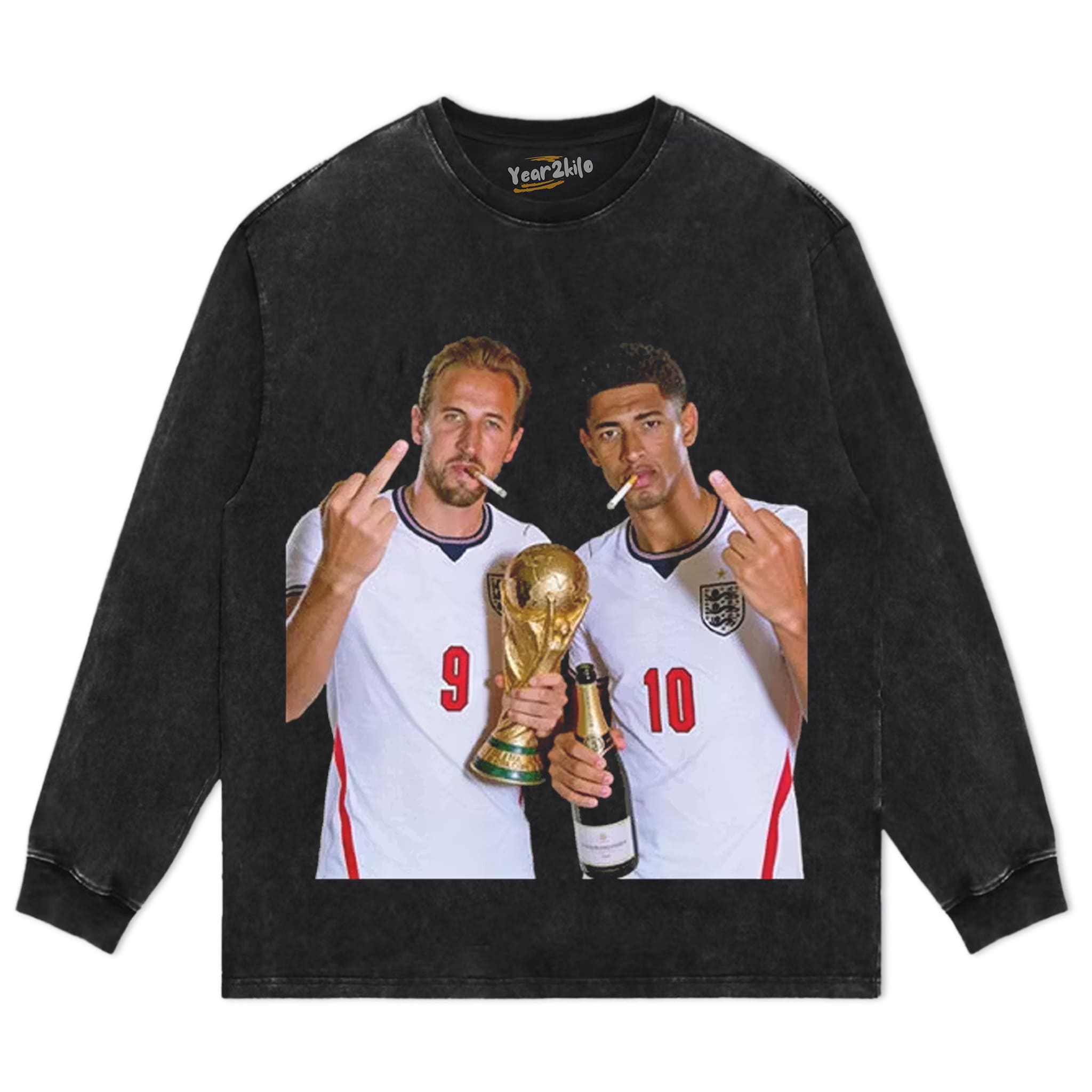 HARRY KANE & JUDE BELLINGHAM TANK TOP & TEE & LONG SLEEVE & LAYERED LS & HOODIE