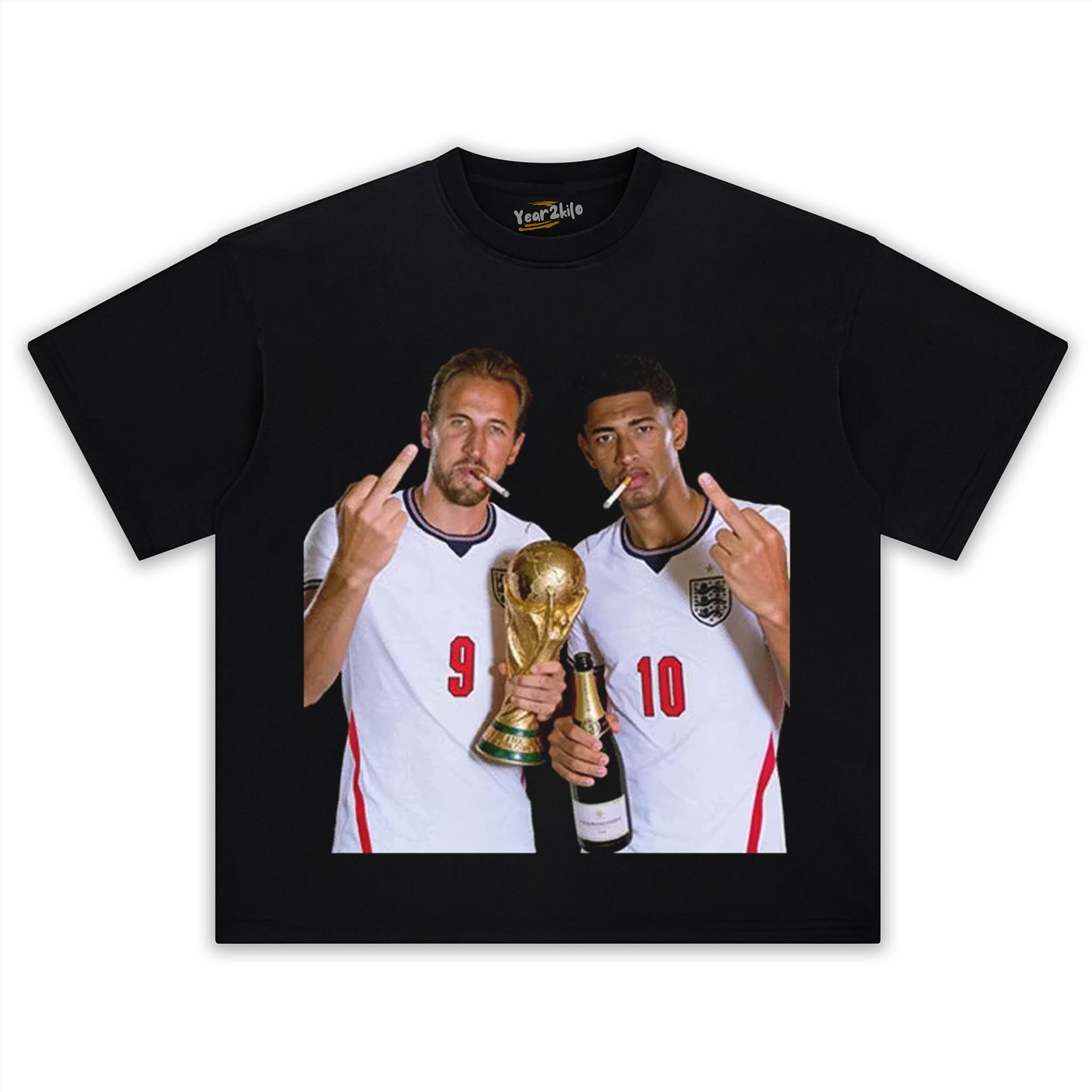 HARRY KANE & JUDE BELLINGHAM TANK TOP & TEE & LONG SLEEVE & LAYERED LS & HOODIE