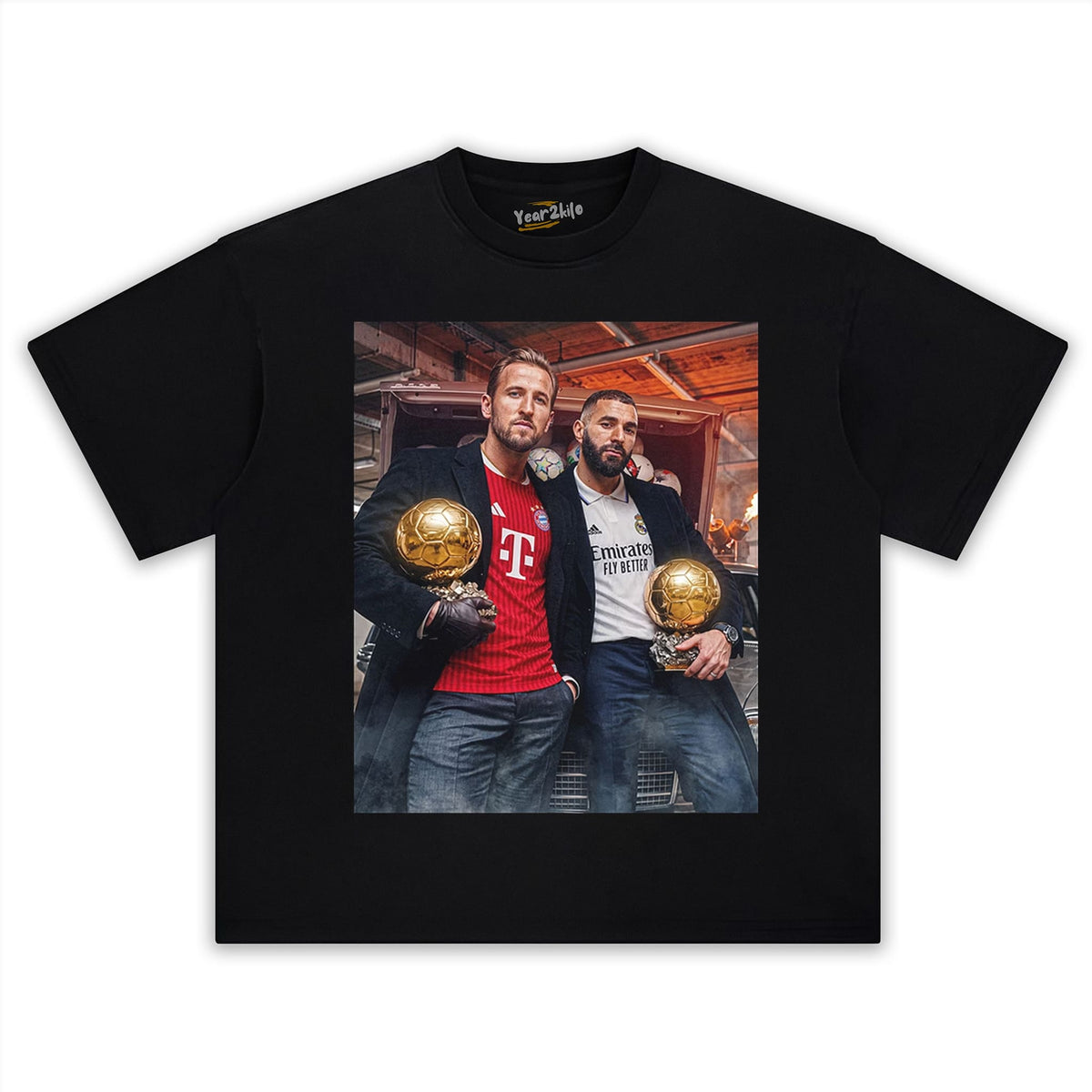 HARRY KANE & KARIM BENZEMA TANK TOP & TEE & LONG SLEEVE & LAYERED LS & HOODIE