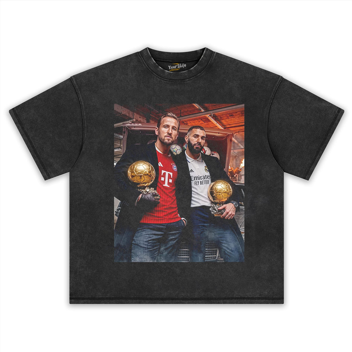 HARRY KANE & KARIM BENZEMA TANK TOP & TEE & LONG SLEEVE & LAYERED LS & HOODIE