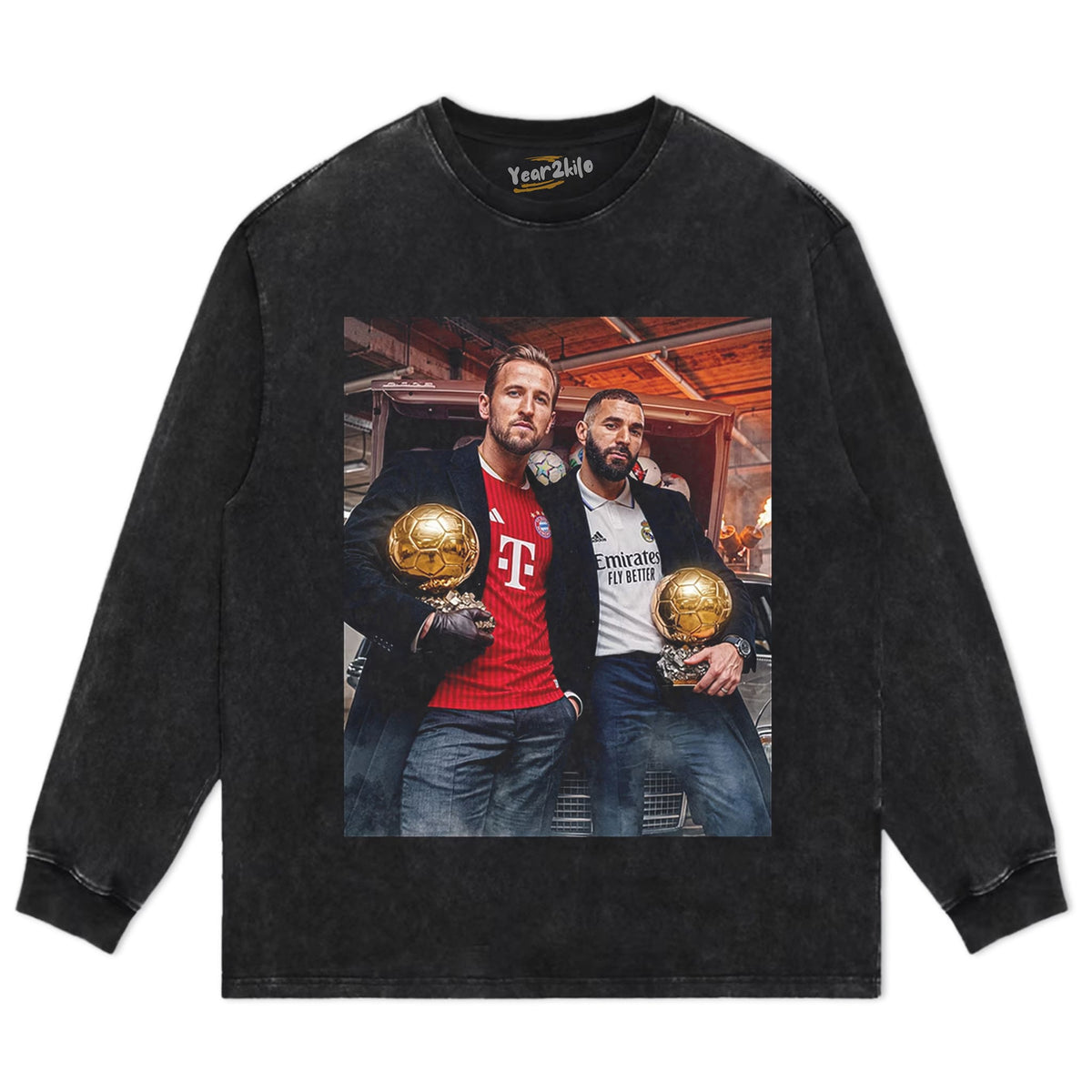 HARRY KANE & KARIM BENZEMA TANK TOP & TEE & LONG SLEEVE & LAYERED LS & HOODIE