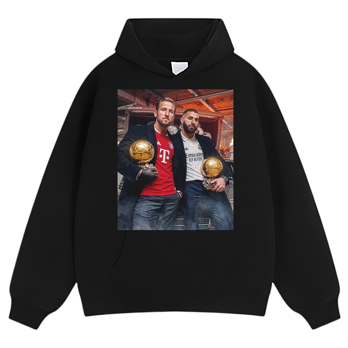 HARRY KANE & KARIM BENZEMA TANK TOP & TEE & LONG SLEEVE & LAYERED LS & HOODIE