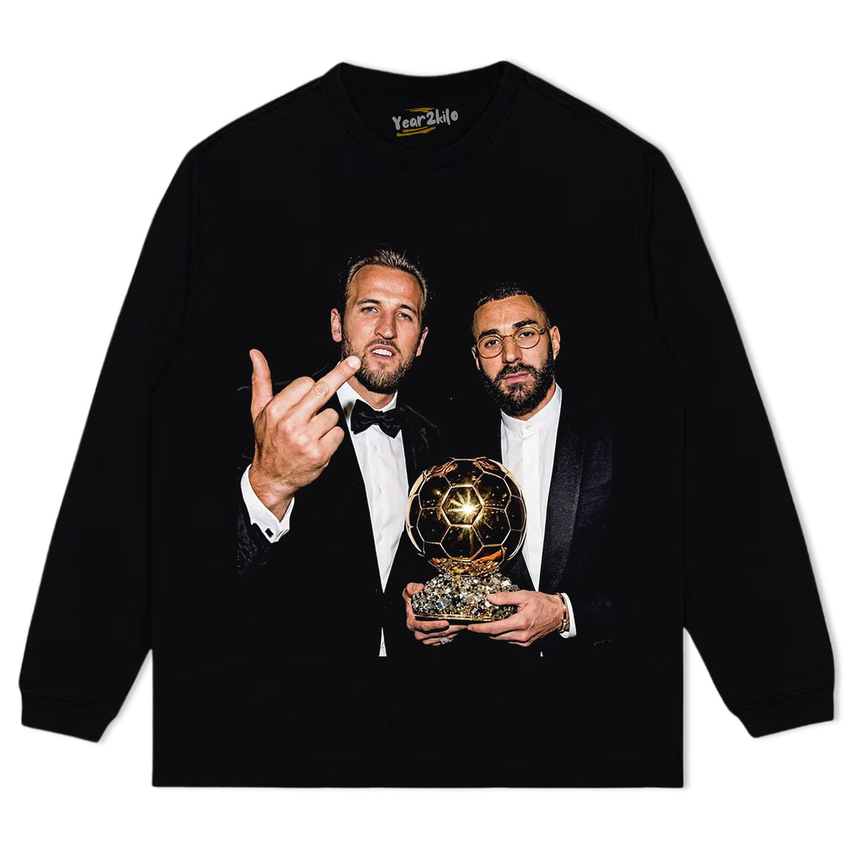 HARRY KANE & KARIM BENZEMA V2 TANK TOP & TEE & LONG SLEEVE & LAYERED LS & HOODIE