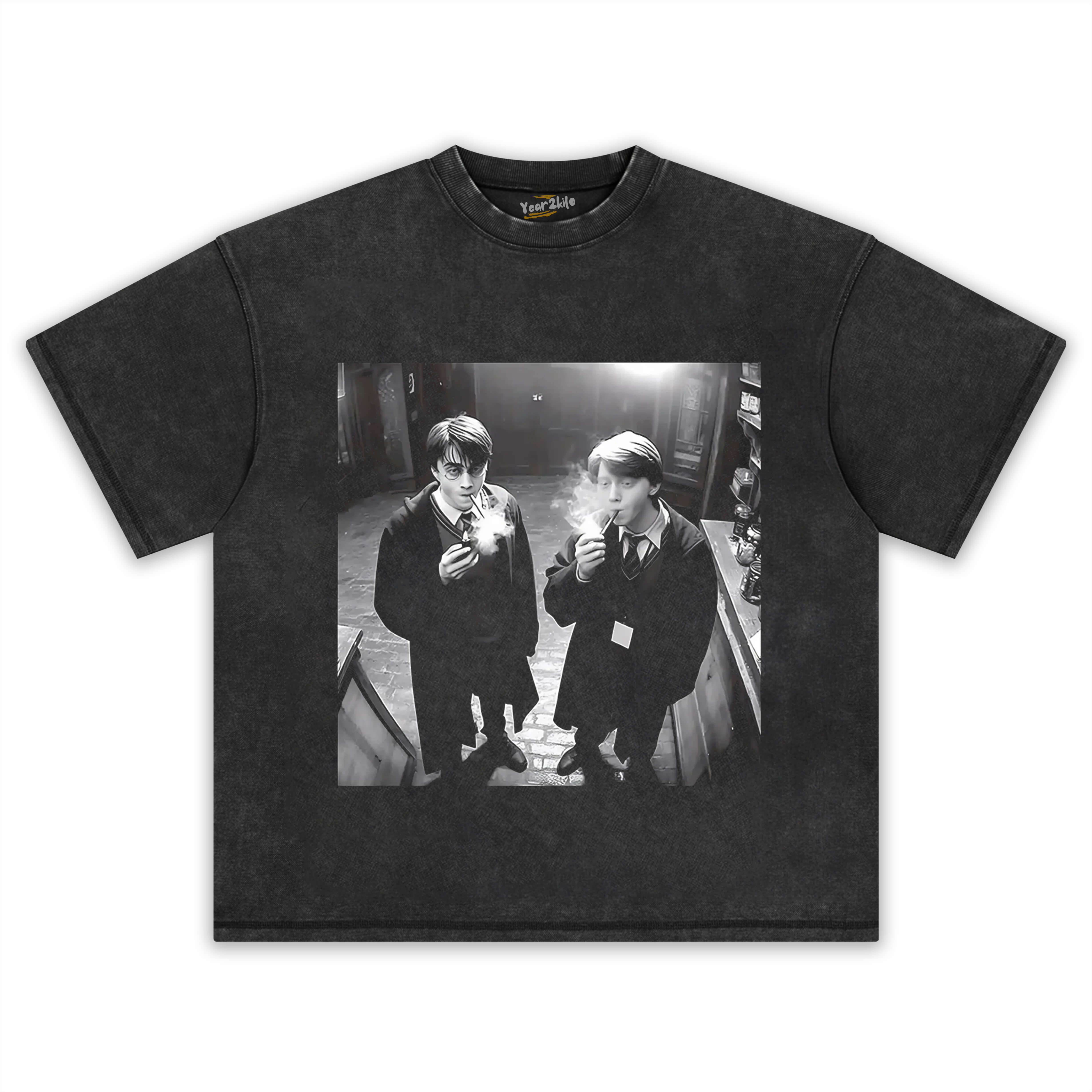 HARRY AND RON SMOKING TEE & LS & HOODIE