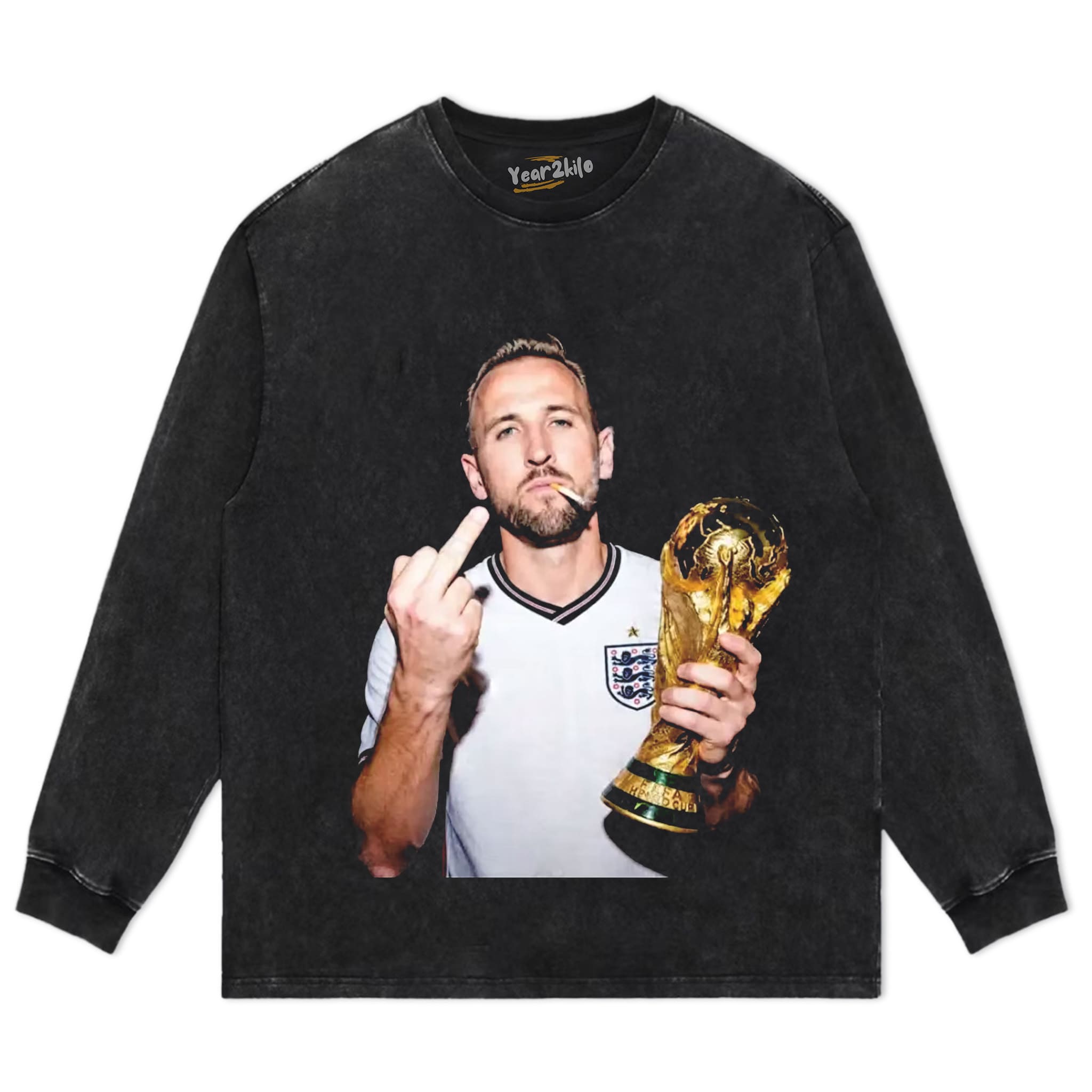 HARRY KANE ENGLAND V1 TANK TOP & TEE & LONG SLEEVE & LAYERED LS & HOODIE