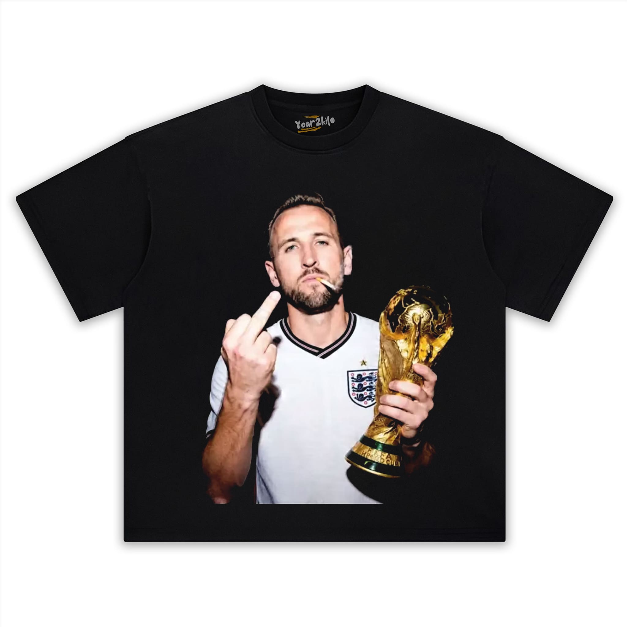HARRY KANE ENGLAND V1 TANK TOP & TEE & LONG SLEEVE & LAYERED LS & HOODIE