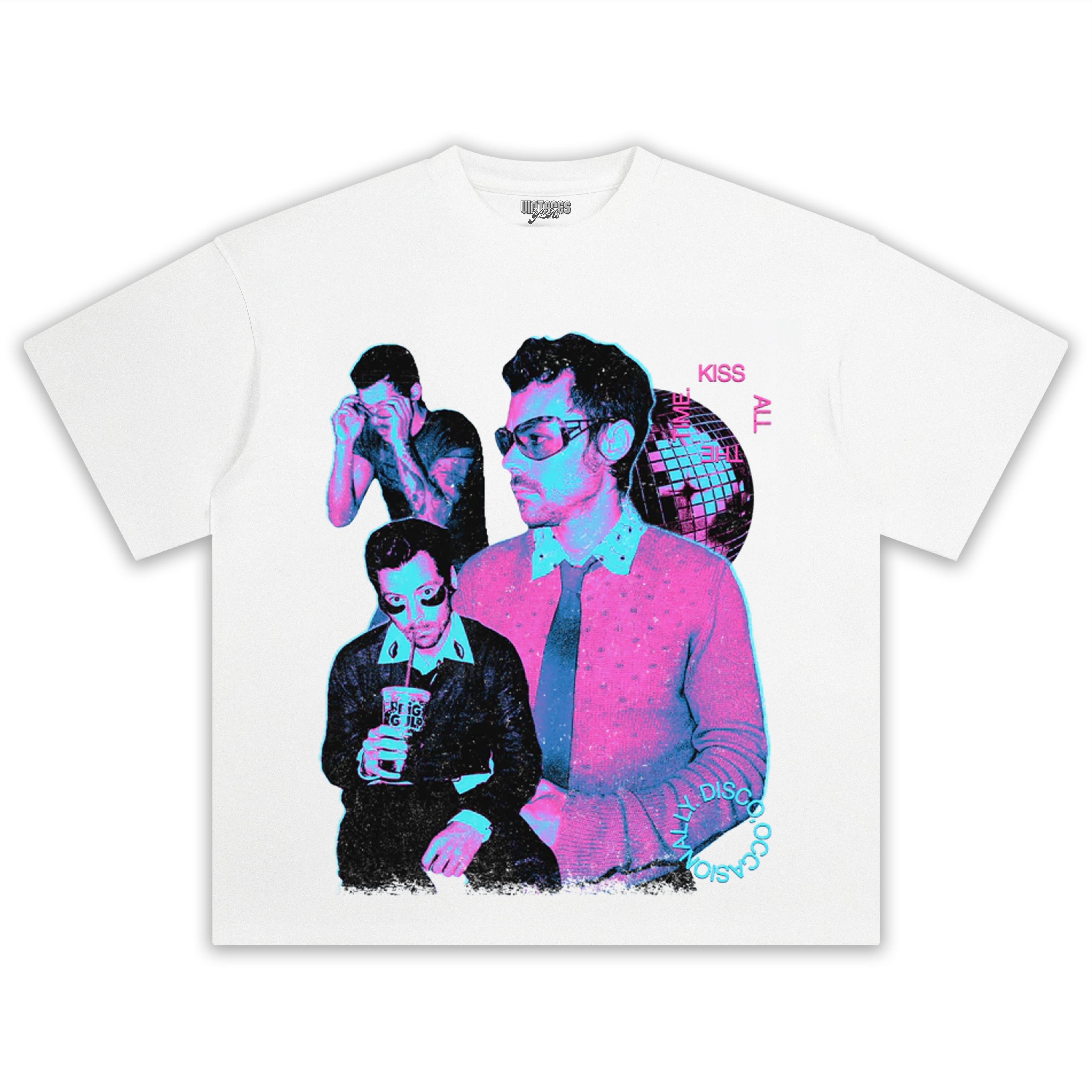 HARRY STYLES - KISS PLAYERA TEE & LS & HOODIE