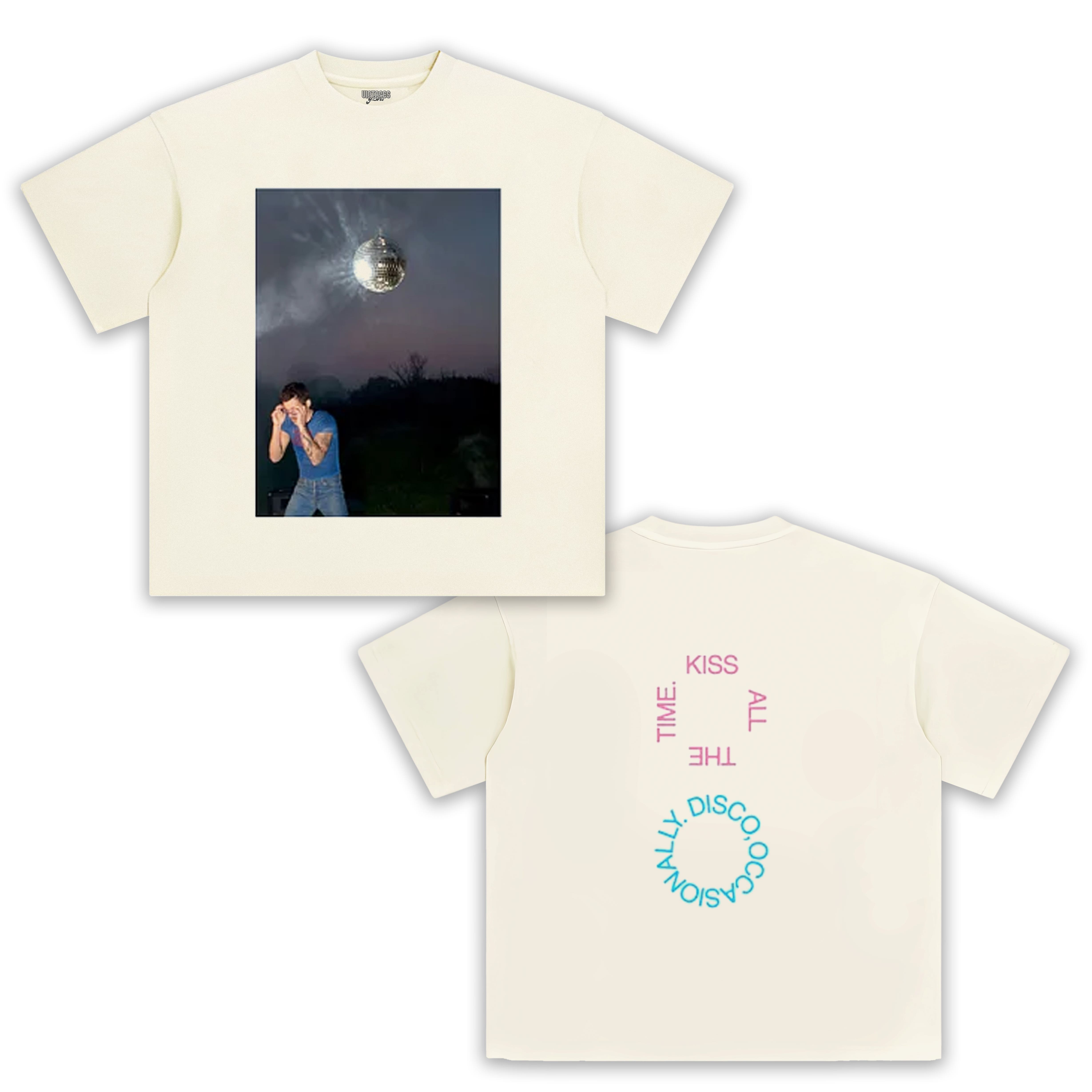 HARRY STYLES & KISS ALL THE TIME. DISCO, OCCASIONALLY V2 TEE