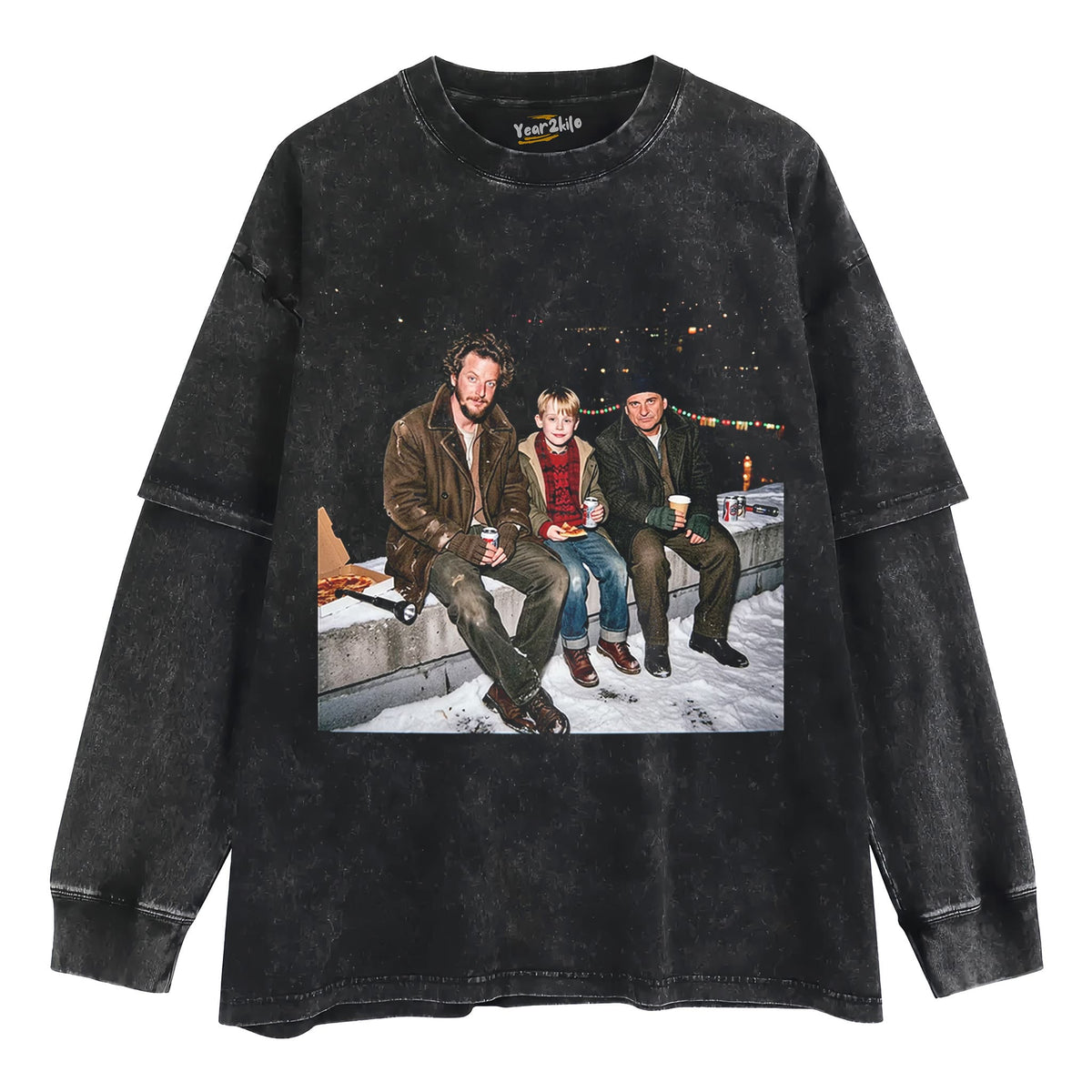 HOME ALONE TANK TOP & TEE & LONG SLEEVE & LAYERED LS & HOODIE
