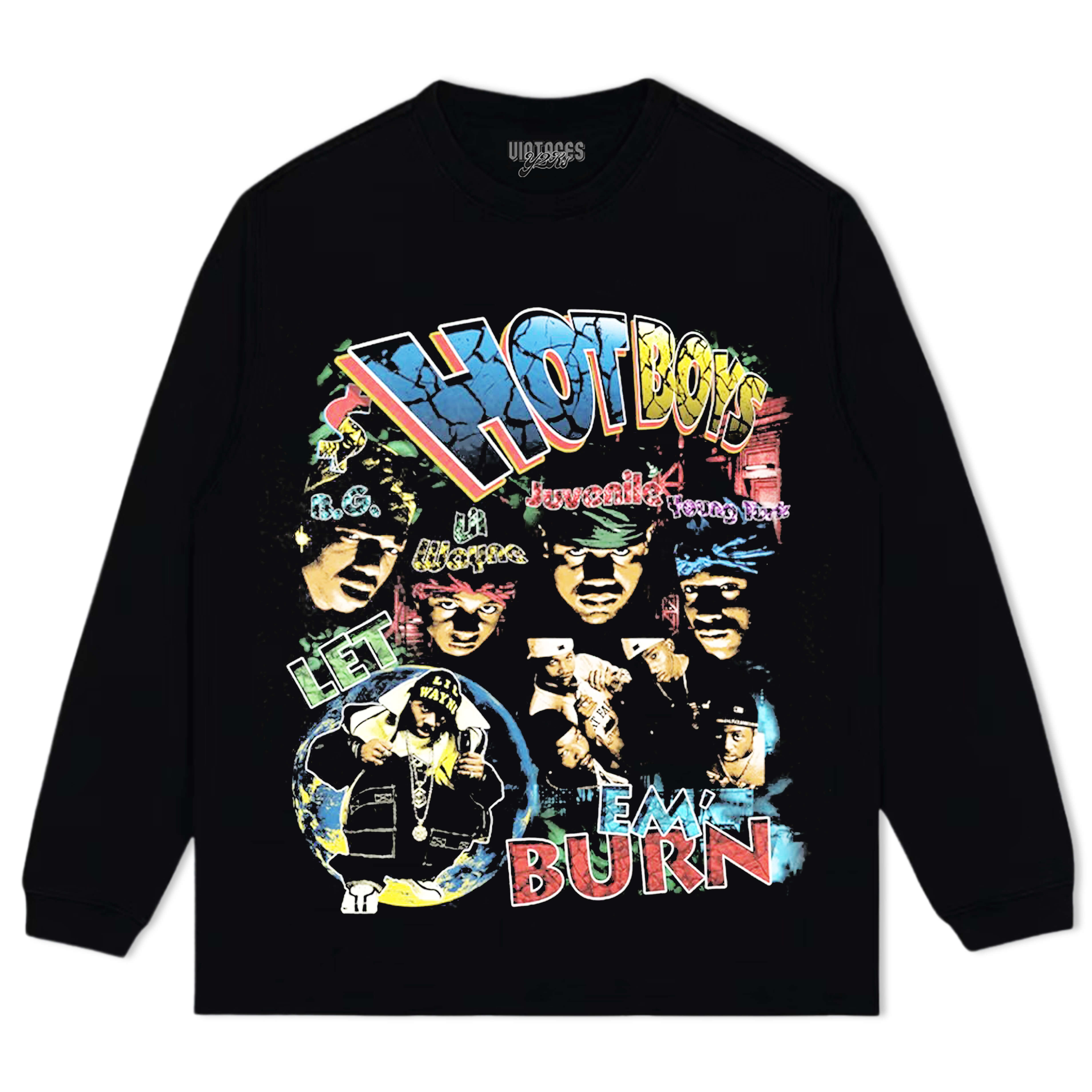 HOT BOYS & LET 'EM BURN TEE & LS & HOODIE