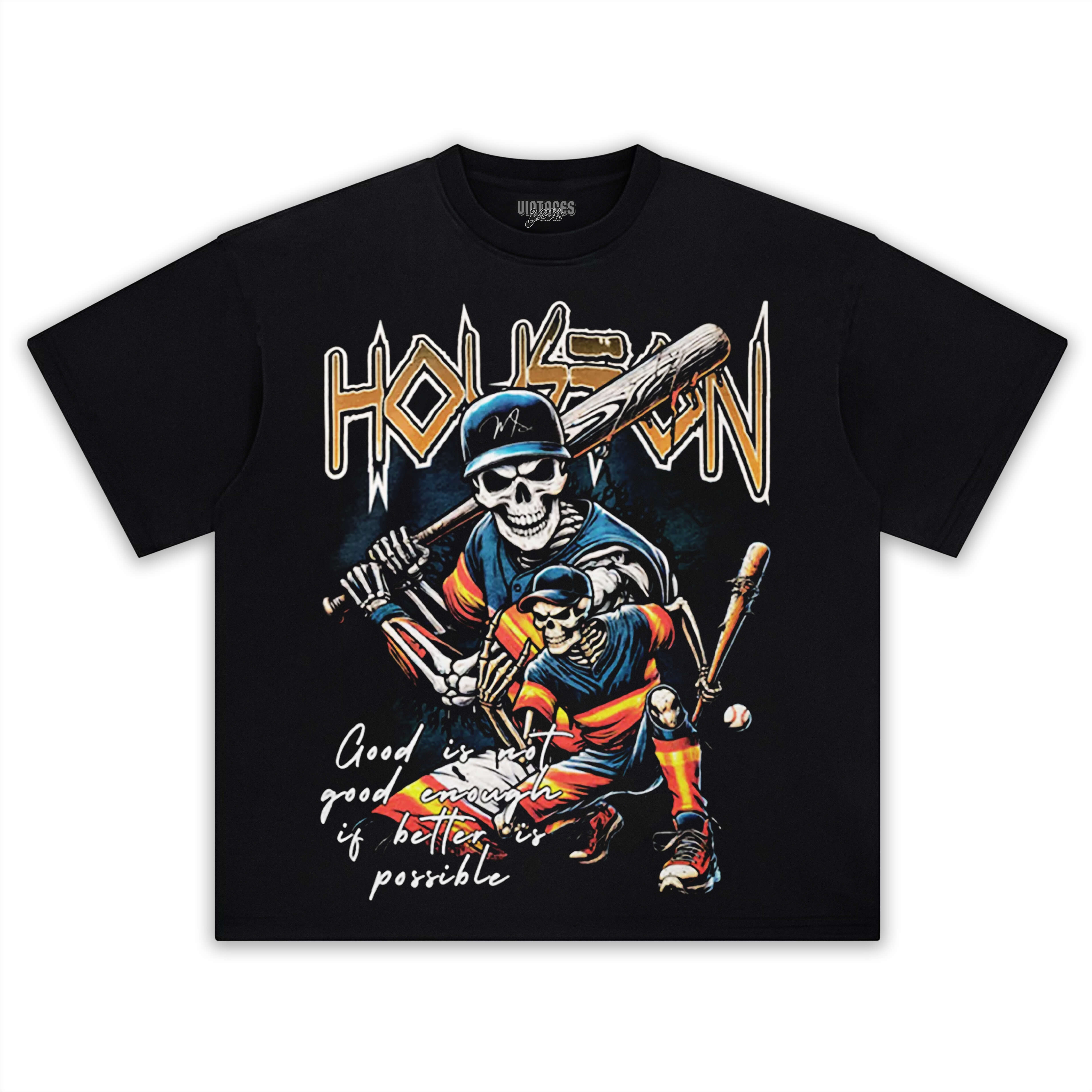 HOUSTON BASEBALL TEE & LS & HOODIE