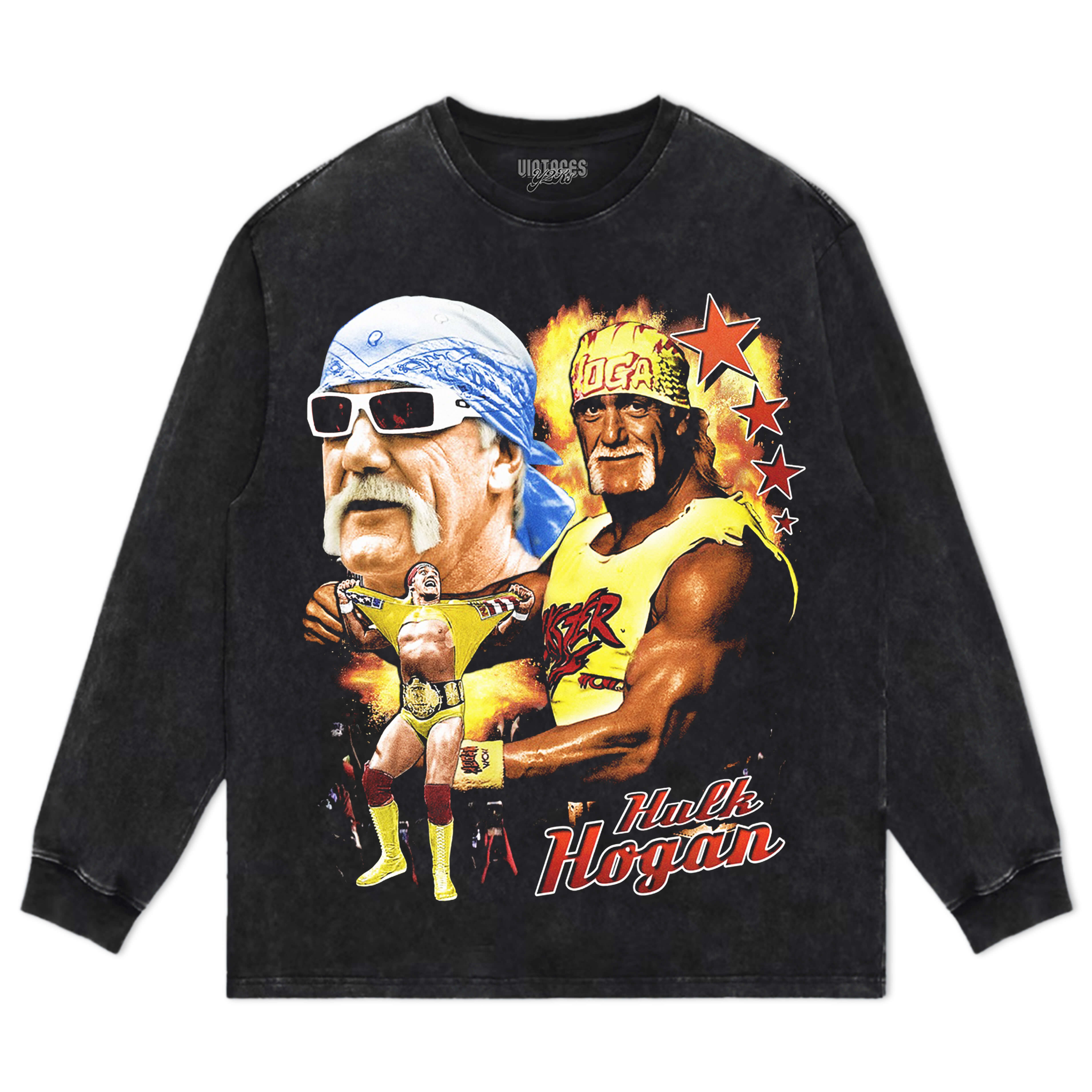 HULK HOGAN VINTAGE V2 TEE & LS & HOODIE