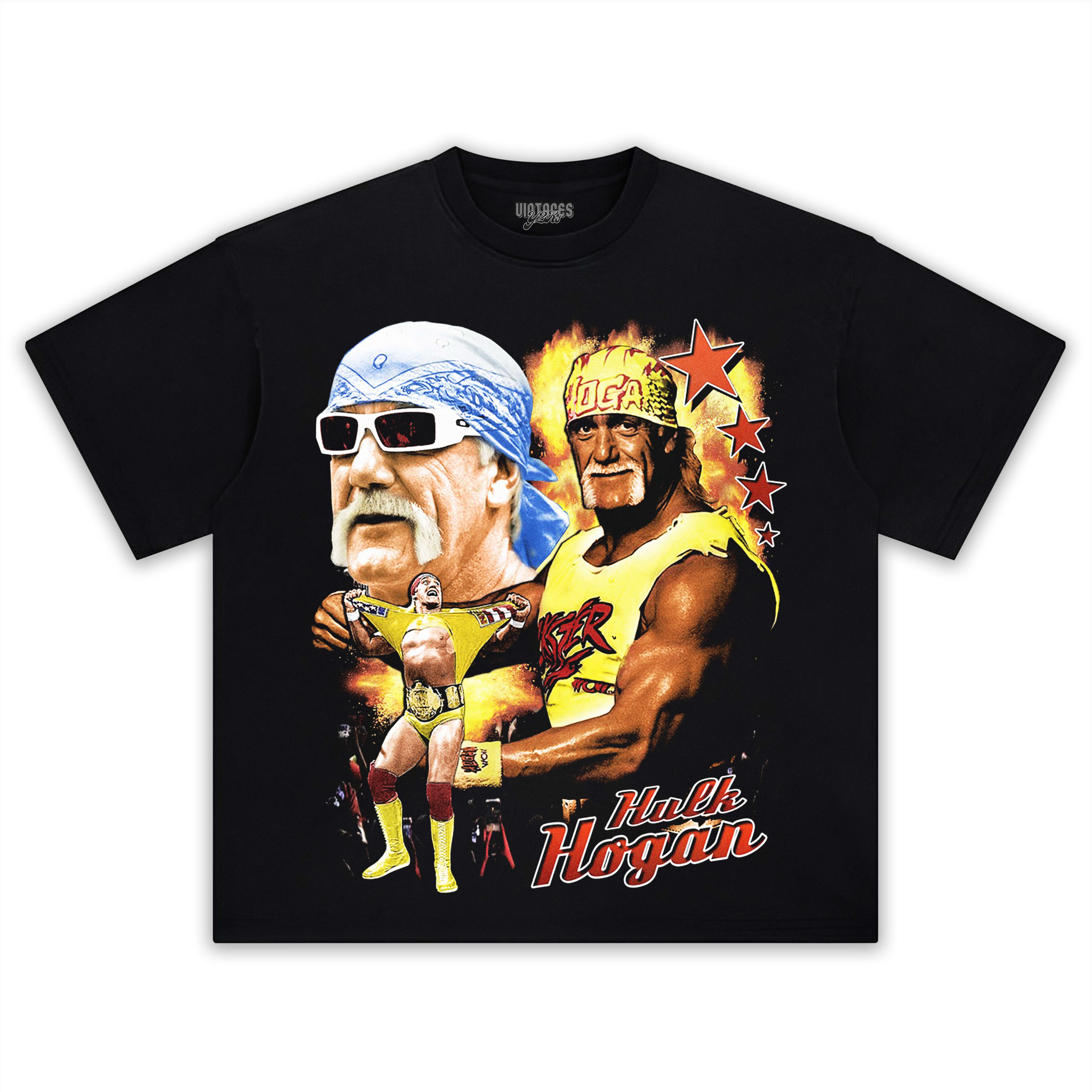 HULK HOGAN VINTAGE V2 TEE & LS & HOODIE
