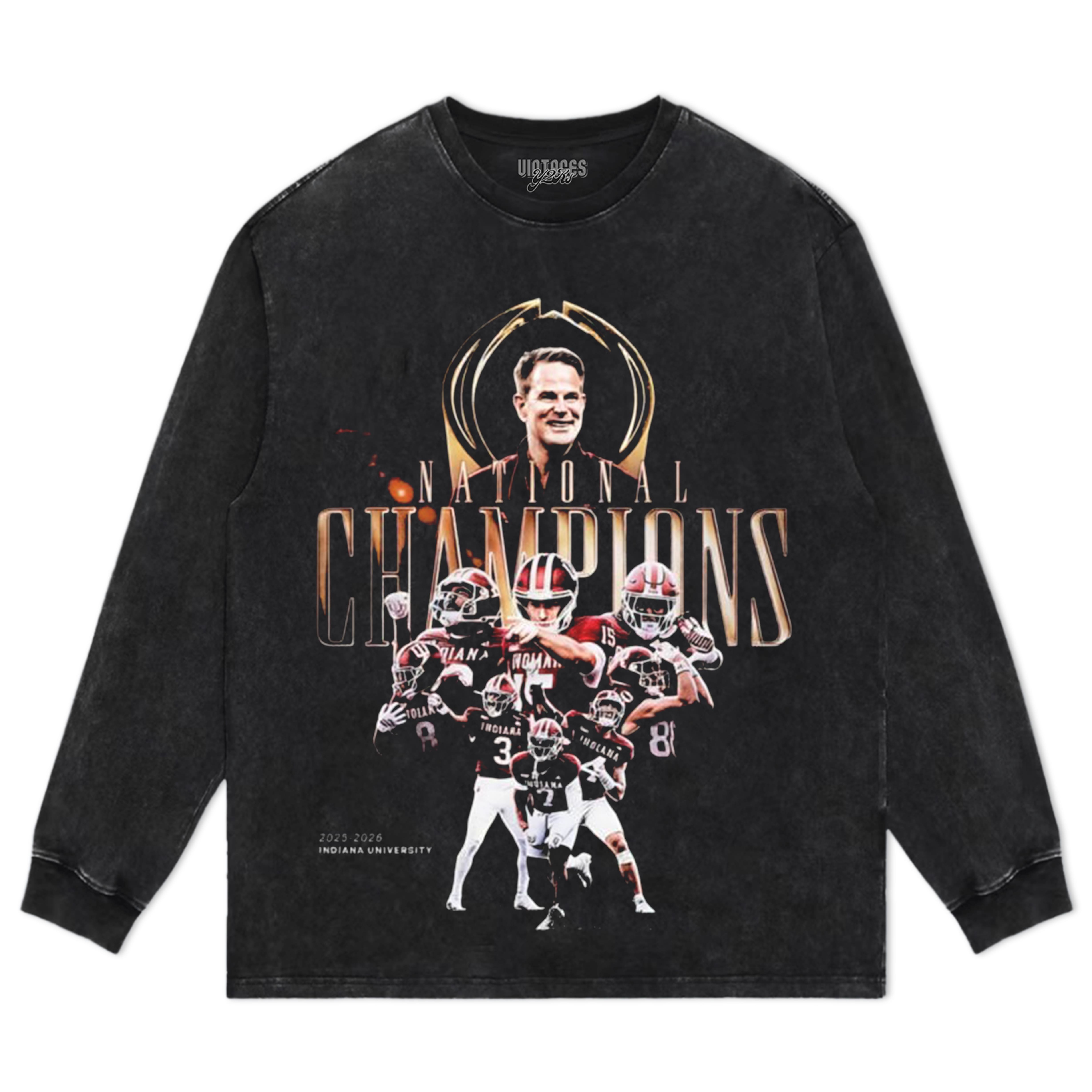 INDIANA - NATIONAL CHAMPIONS TEE & LS & HOODIE