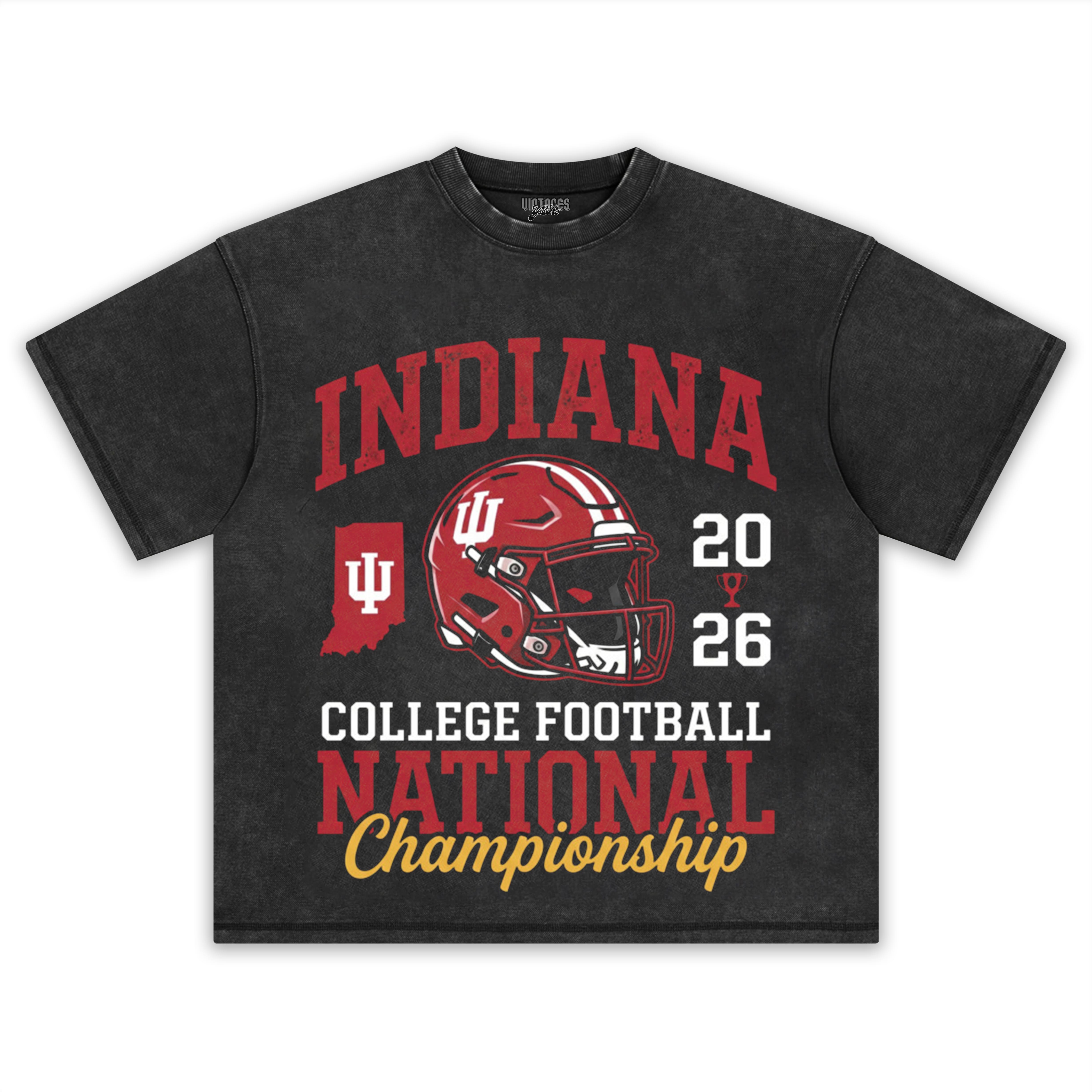 INDIANA HOOSIERS NATIONAL CHAMPIONSHIP 2026 - COLLEGE FOOTBALL FINAL TEE & LS & HOODIE