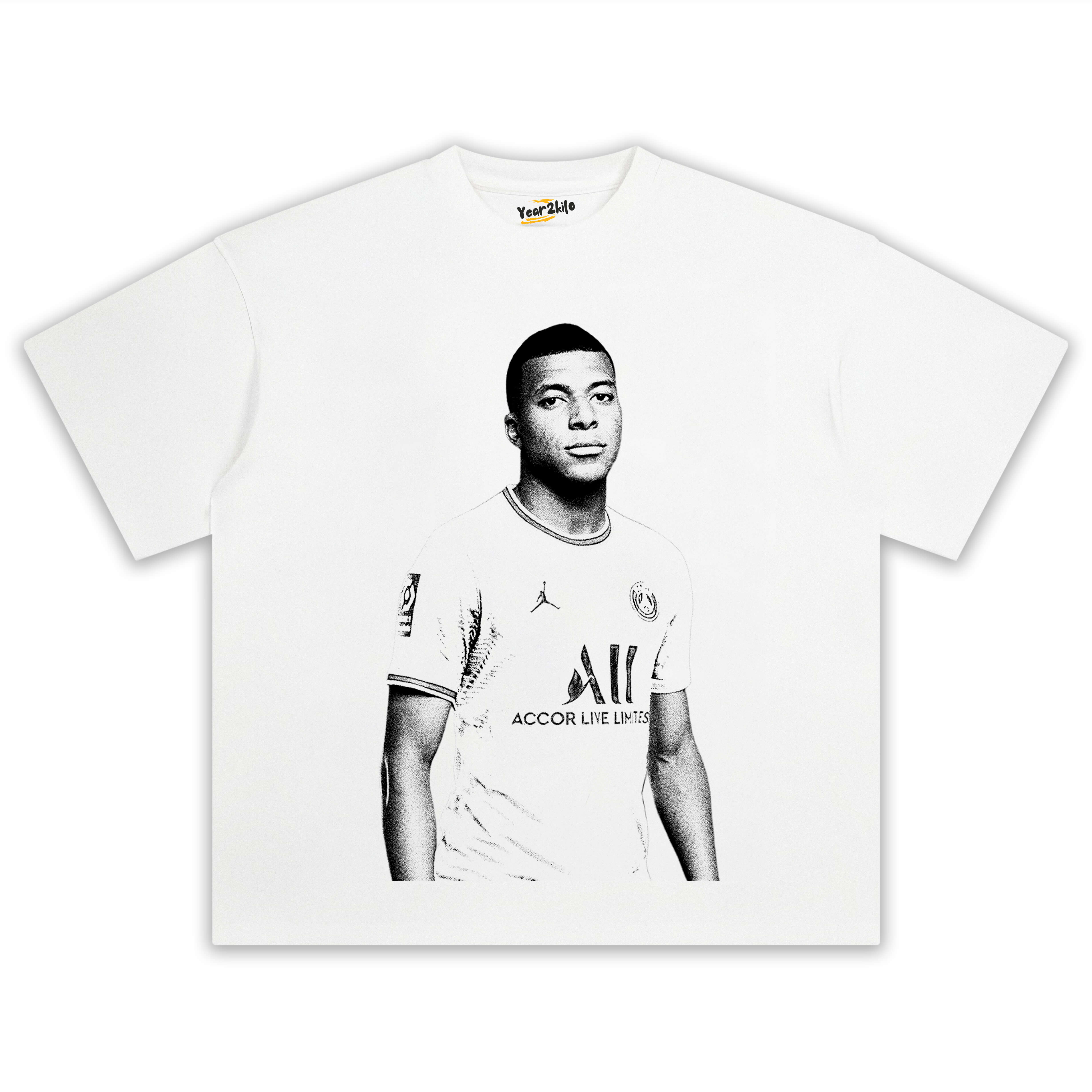 KYLIAN MBAPPE WHITE TEE