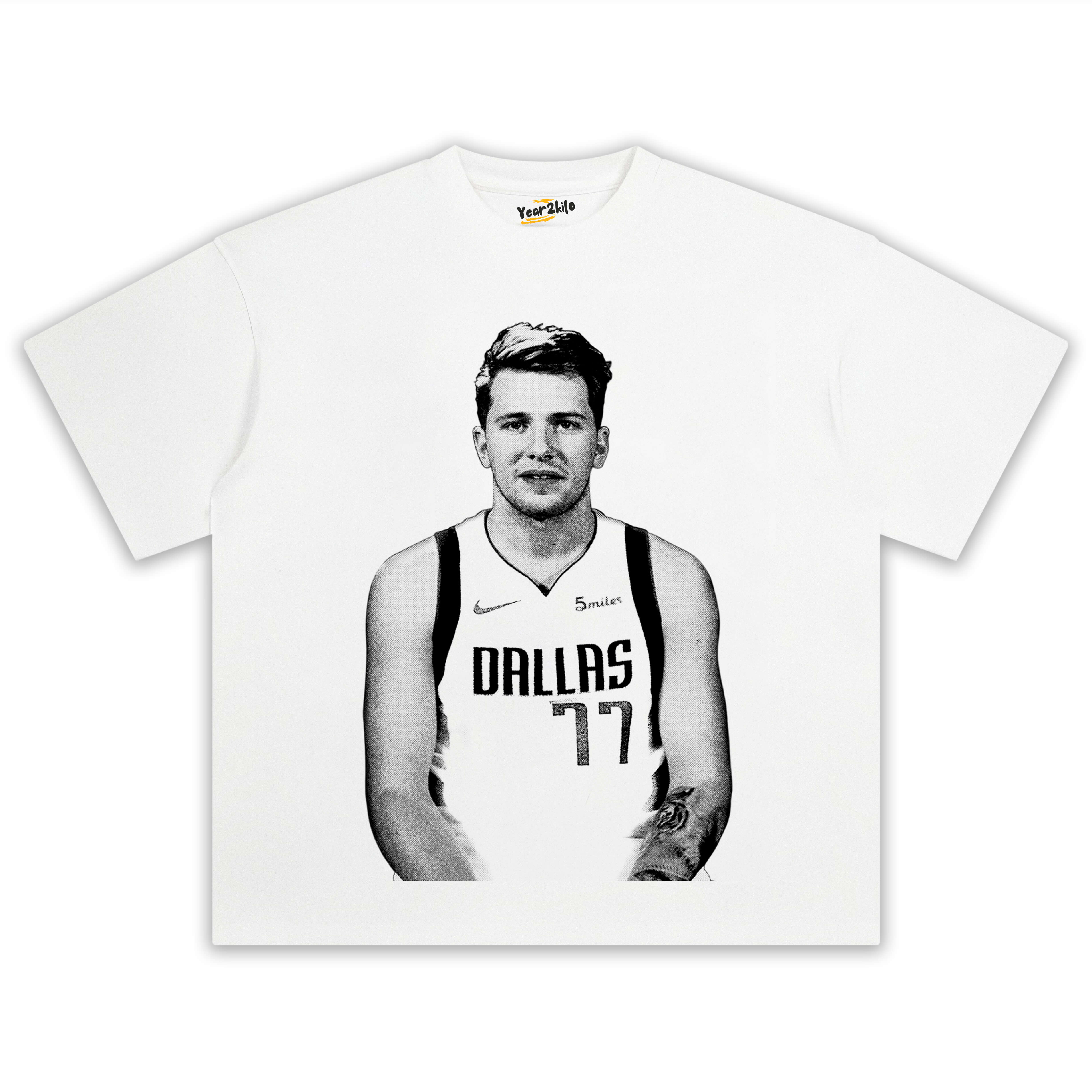 LUKA DONCIC WHITE TEE