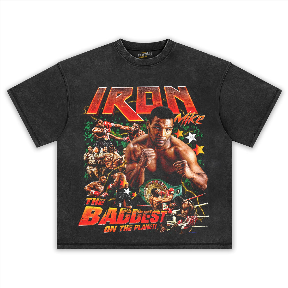 IRON MIKE TYSON BADDEST MAN TANK TOP & TEE & LONG SLEEVE & LAYERED LS & HOODIE