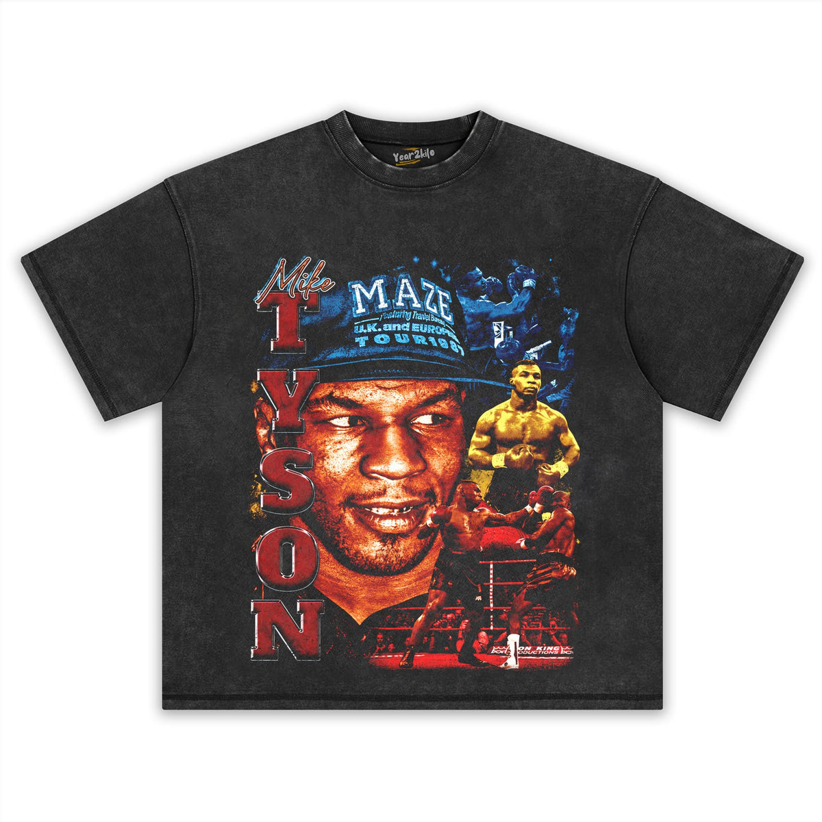 IRON MIKE TYSON BOXING LEGEND TANK TOP & TEE & LONG SLEEVE & LAYERED LS & HOODIE
