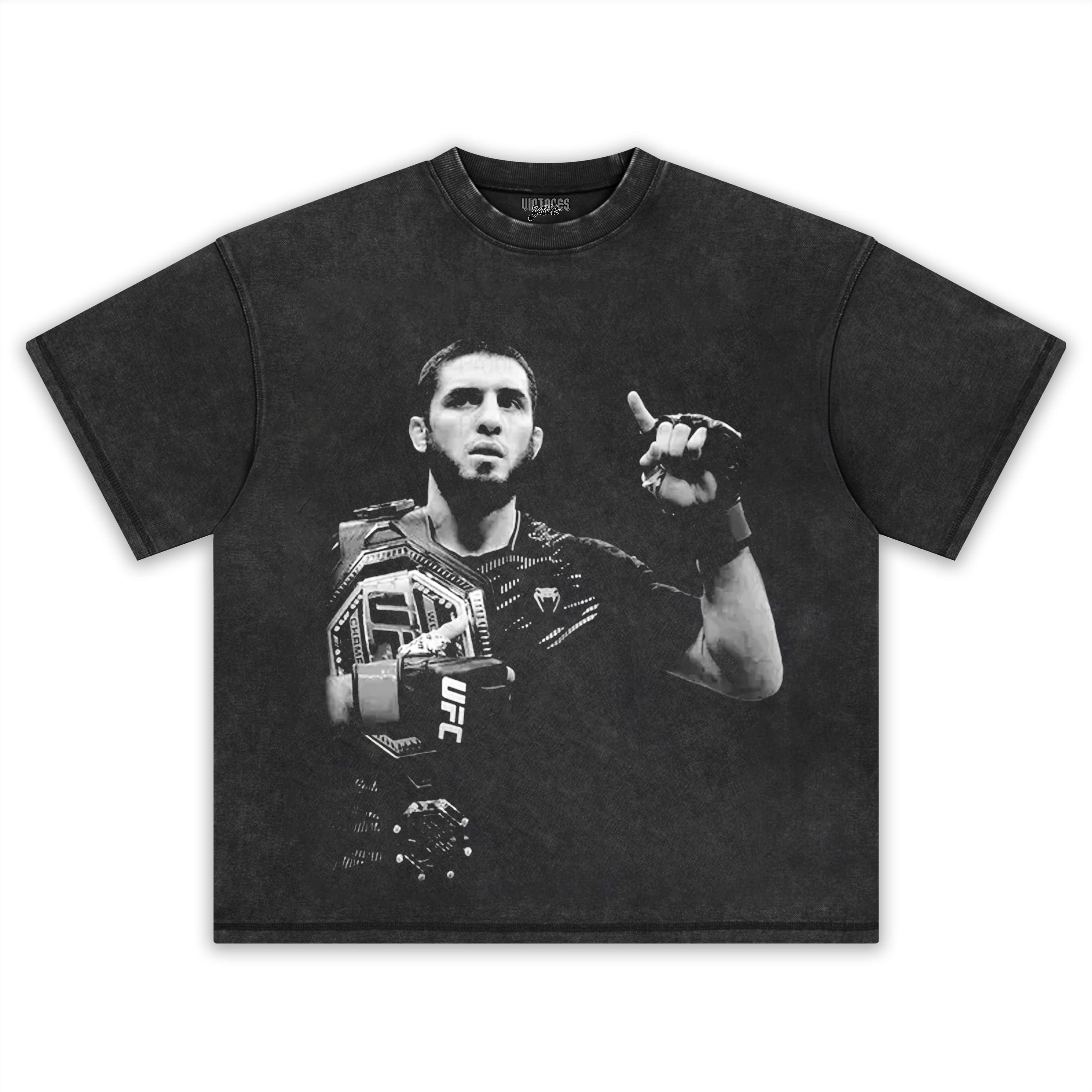 ISLAM MAKHACHEV DOUBLE CHAMP V2 TEE & LS & HOODIE