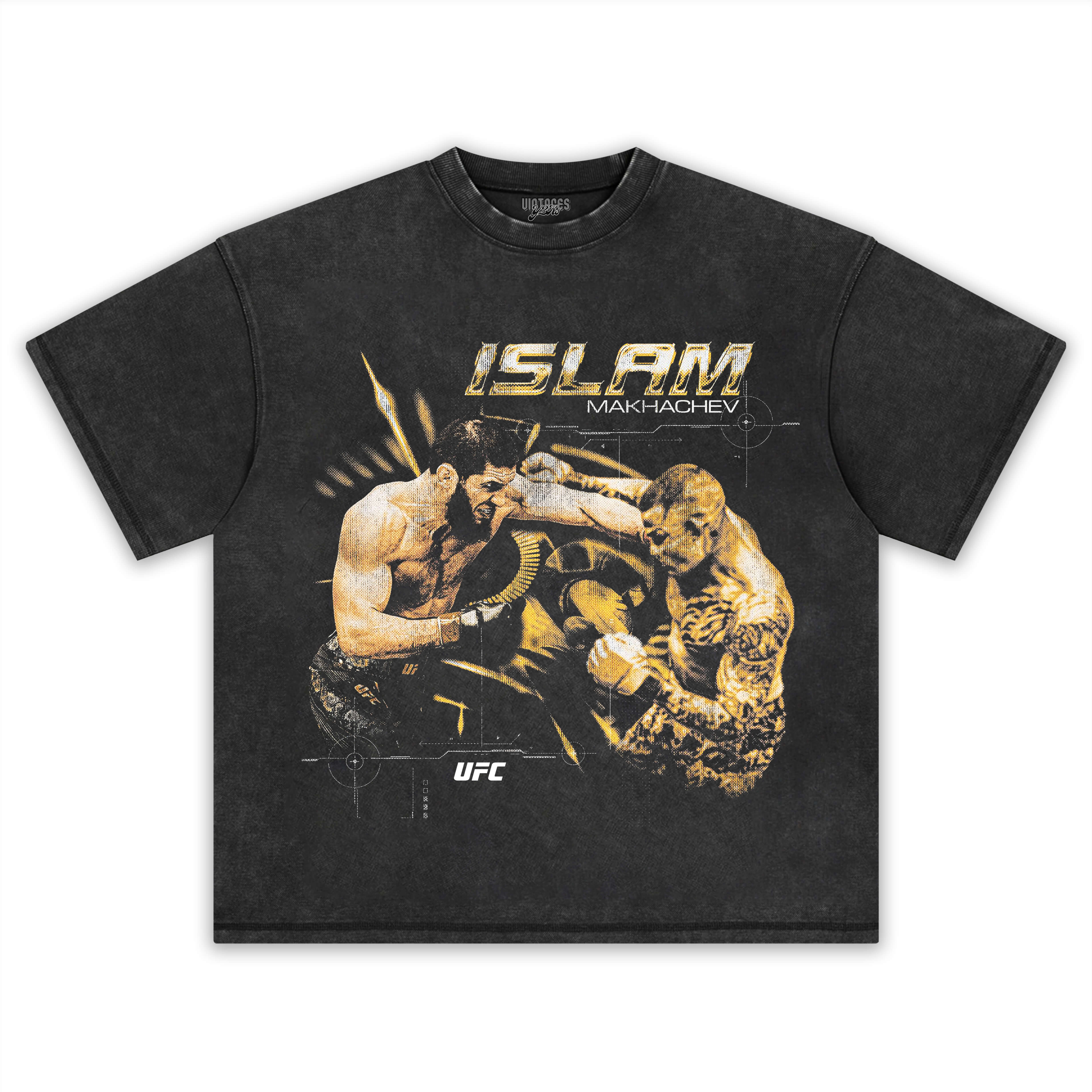 ISLAM MAKHACHEV DOUBLE CHAMP V4 TEE & LS & HOODIE