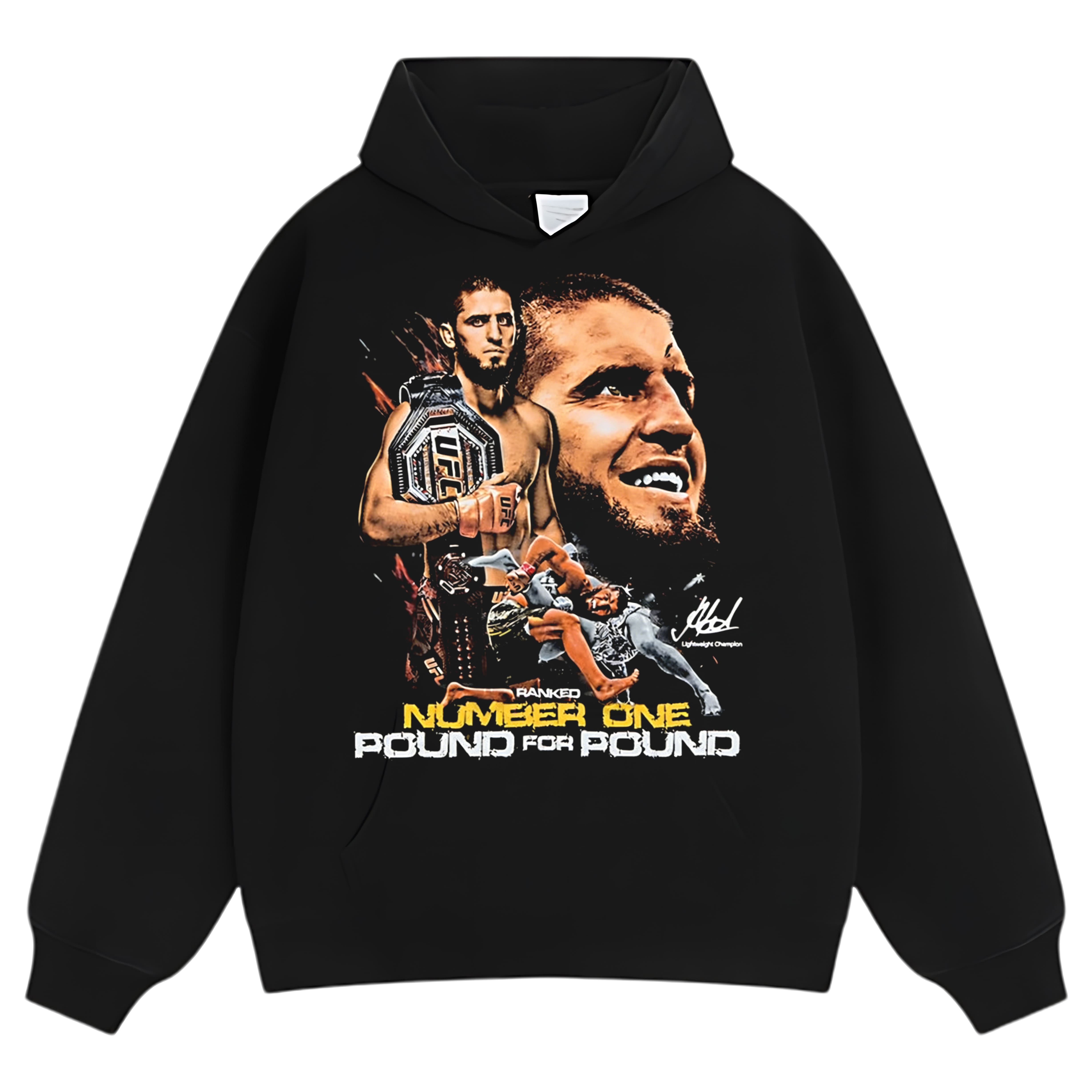 ISLAM MAKHACHEV NUMBER ONE POUND FOR POUND TEE & LS & HOODIE