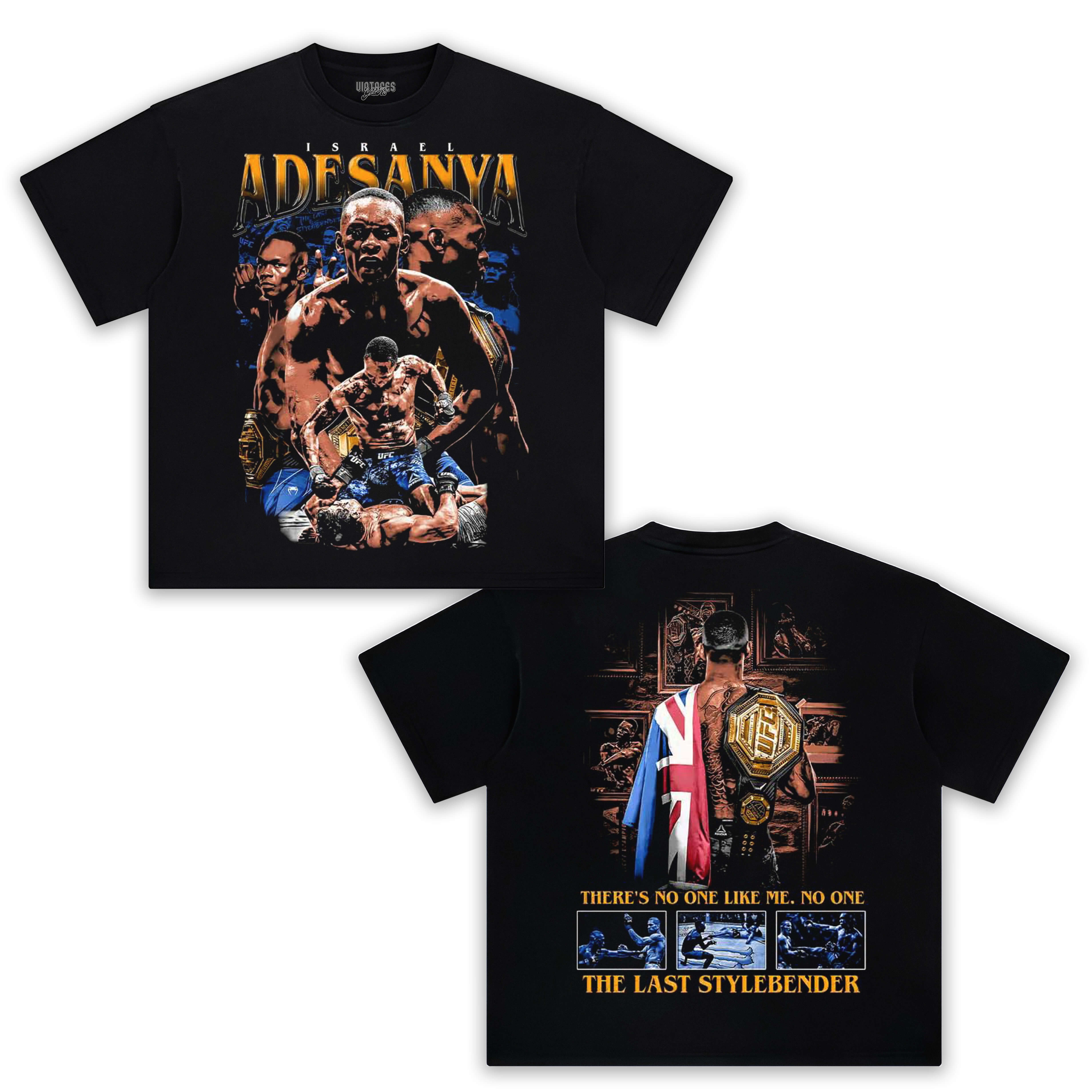 ISRAEL ADESANYA VINTAGE STYLE TEE