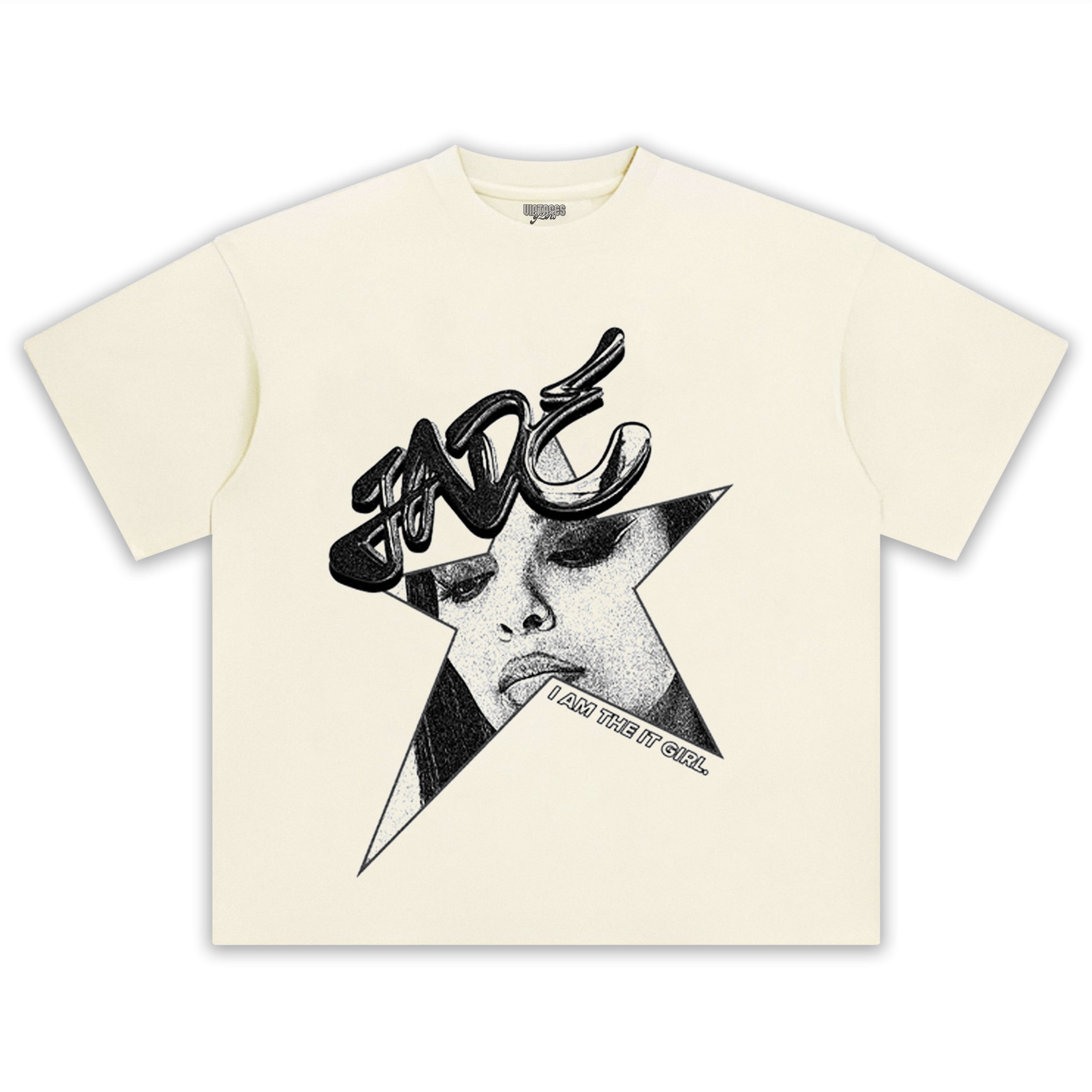 JADE IT GIRL STAR RINGER TEE & LS