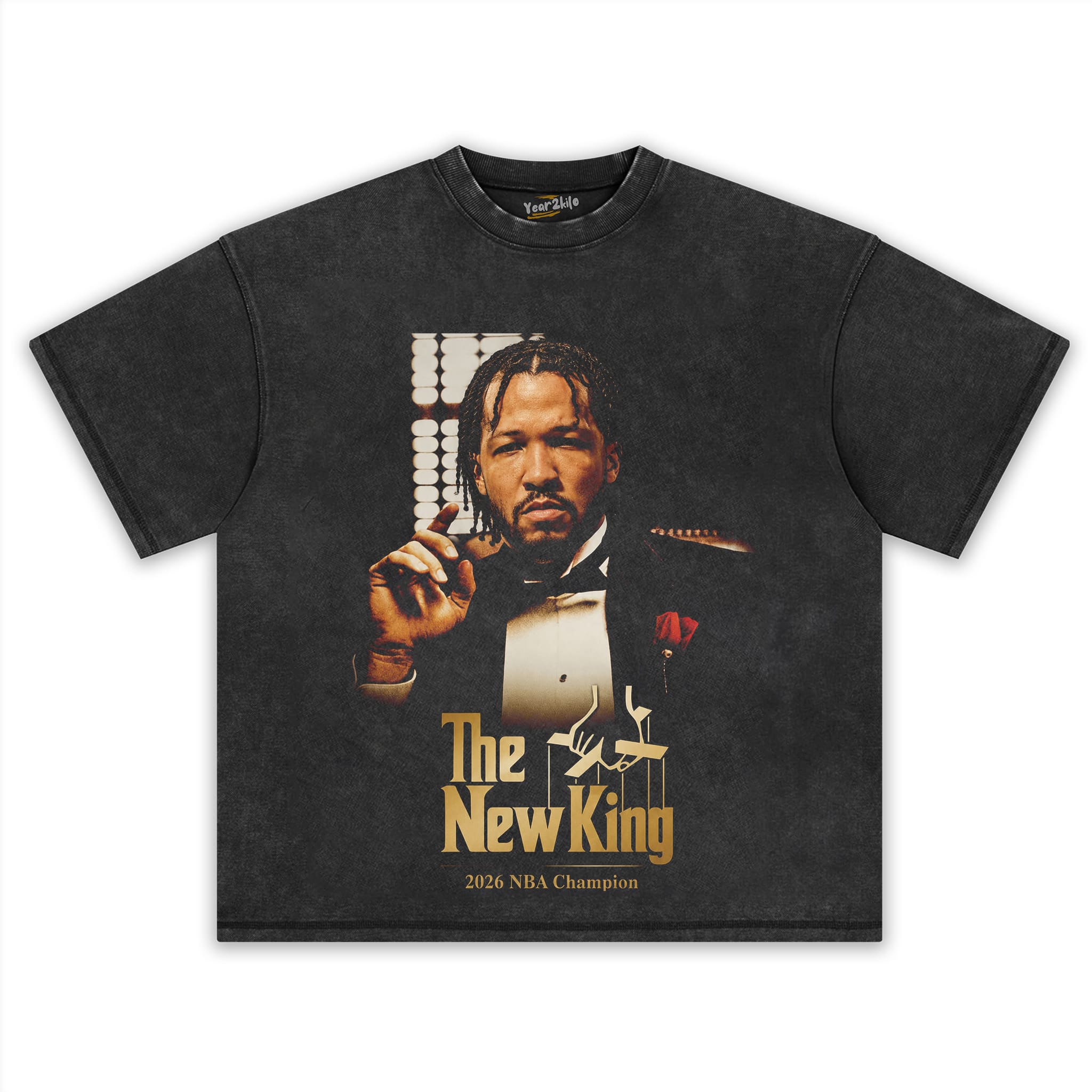 JALEN BRUNSON - GODFATHER FUNNY TANK TOP & TEE & LONG SLEEVE & LAYERED LS & HOODIE