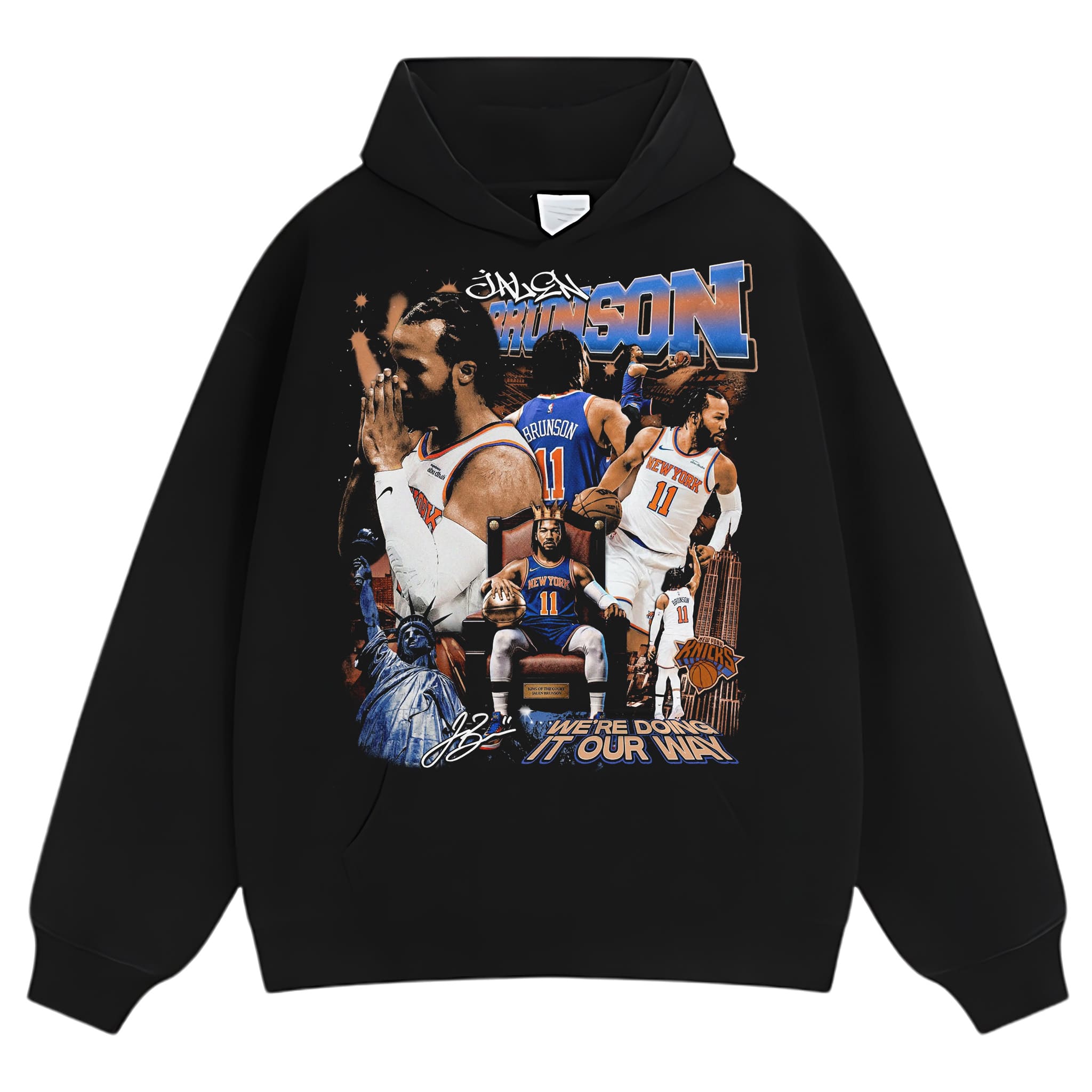 JALEN BRUNSON - NEW YORK CHAMPION 2026 TANK TOP & TEE & LONG SLEEVE & LAYERED LS & HOODIE