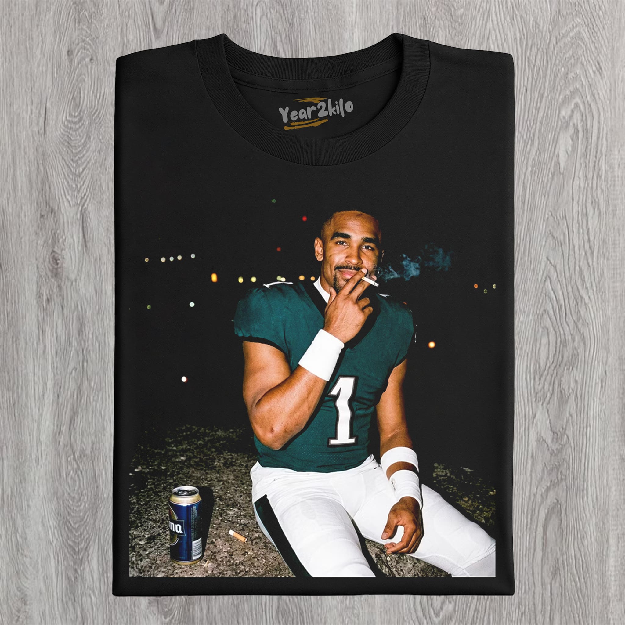 JALEN HURTS FOOTBALL FUNNY V2 TANK TOP & TEE & LONG SLEEVE & LAYERED LS & HOODIE