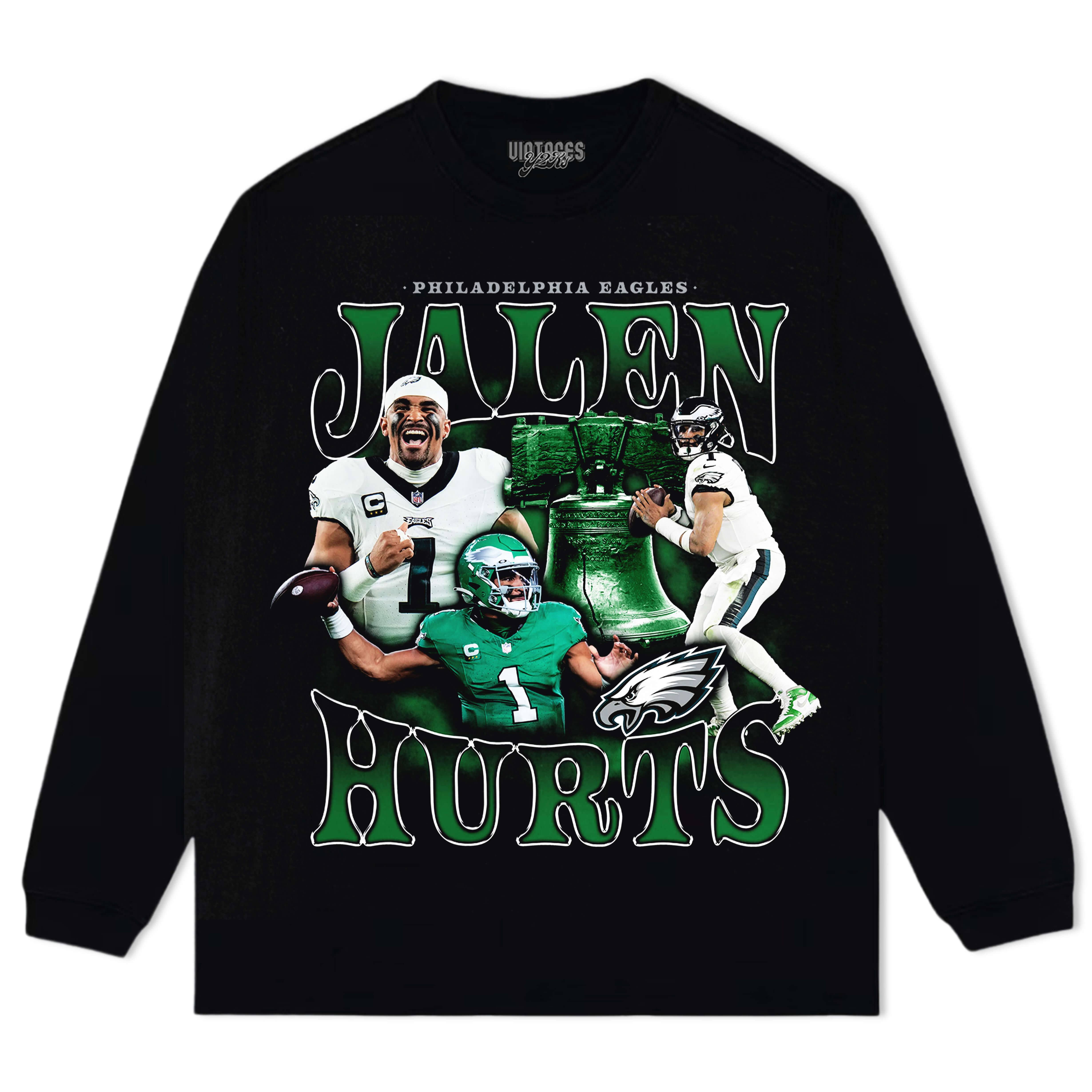 JALEN HURTS NEW TEE & LS & HOODIE