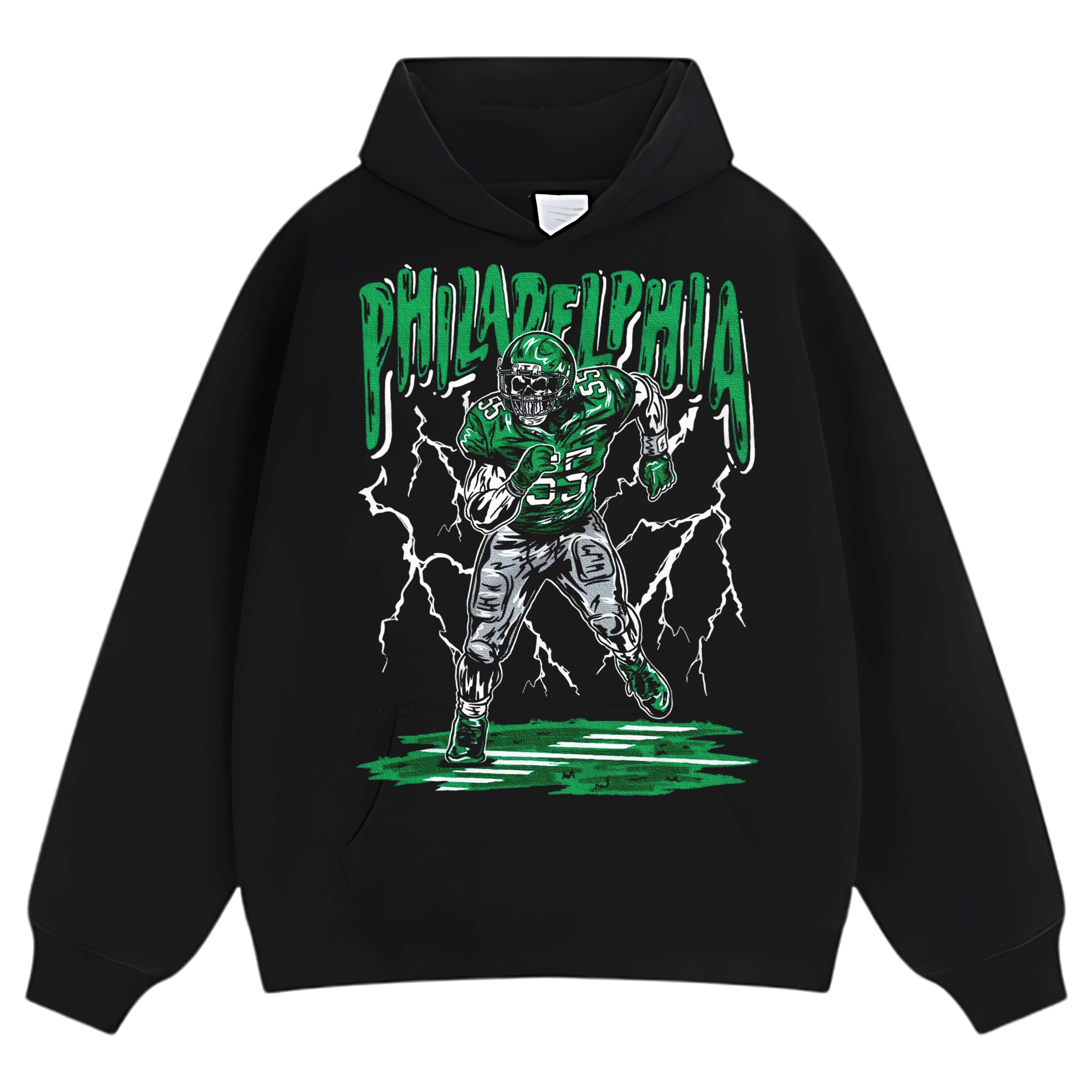 JALEN HURTS SKELETON TEE & LS & HOODIE