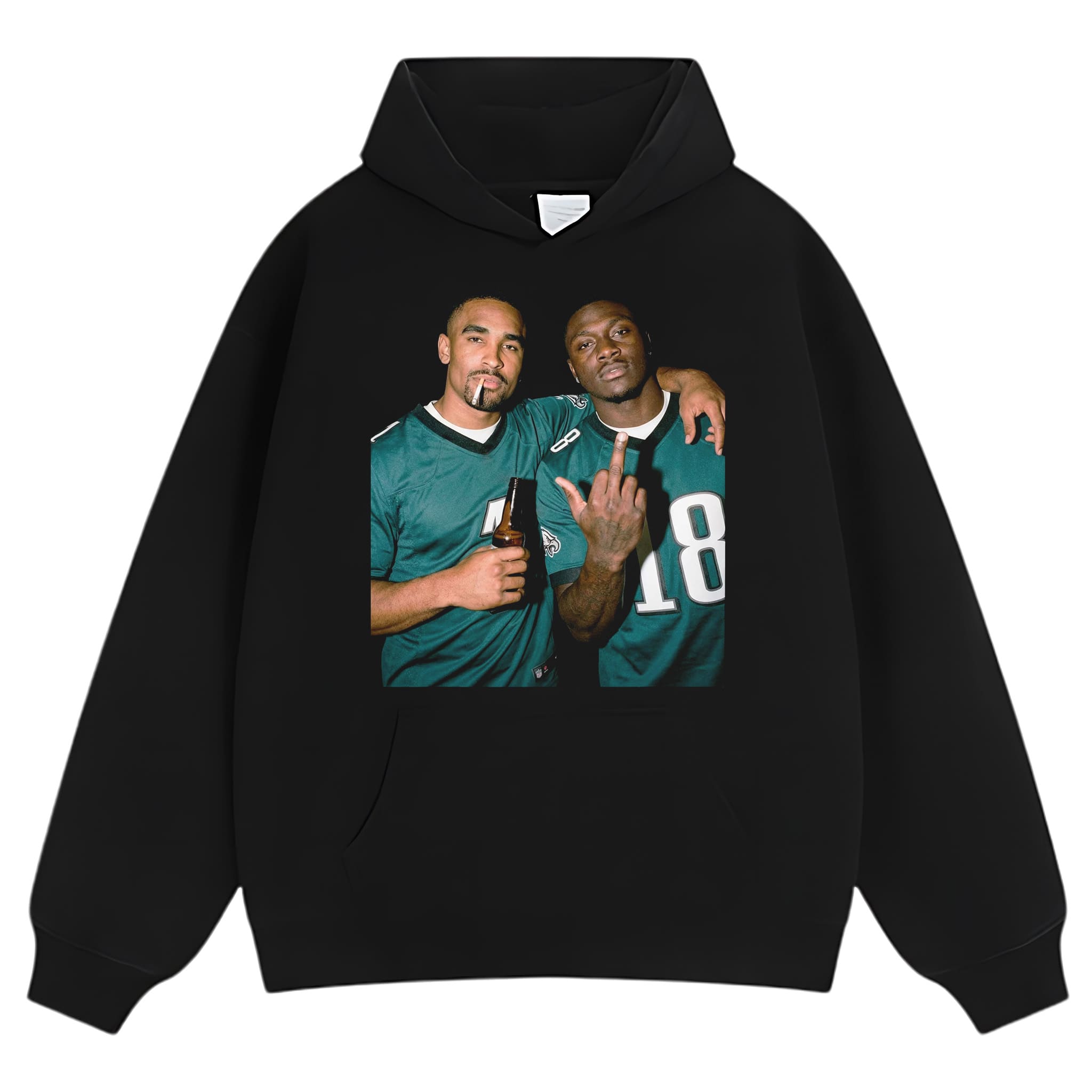 JALEN HURTS & A.J. BROWN FOOTBALL TANK TOP & TEE & LONG SLEEVE & LAYERED LS & HOODIE