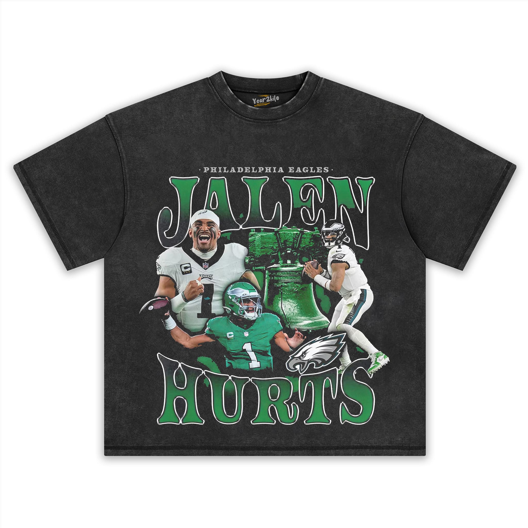 JALEN HURTS FOOTBALL FUNNY TANK TOP & TEE & LONG SLEEVE & LAYERED LS & HOODIE