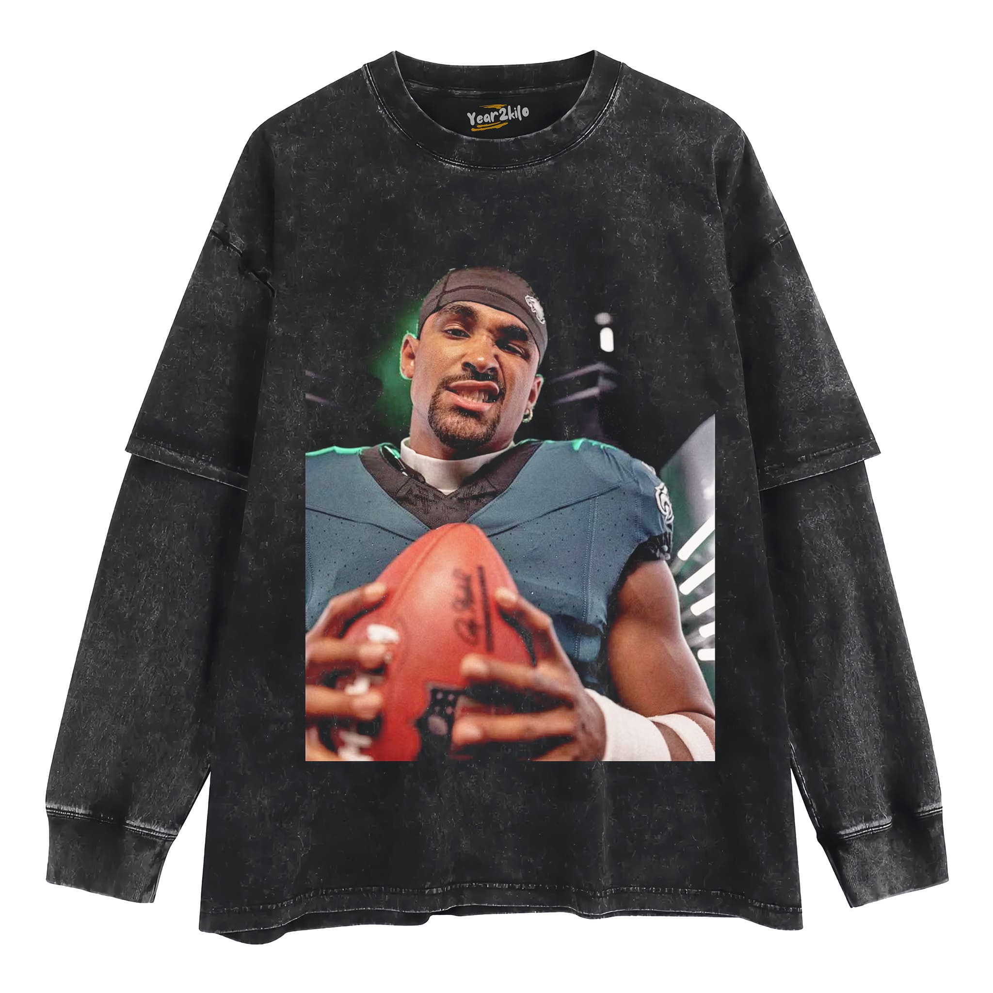 JALEN HURTS FOOTBALL TANK TOP & TEE & LONG SLEEVE & LAYERED LS & HOODIE
