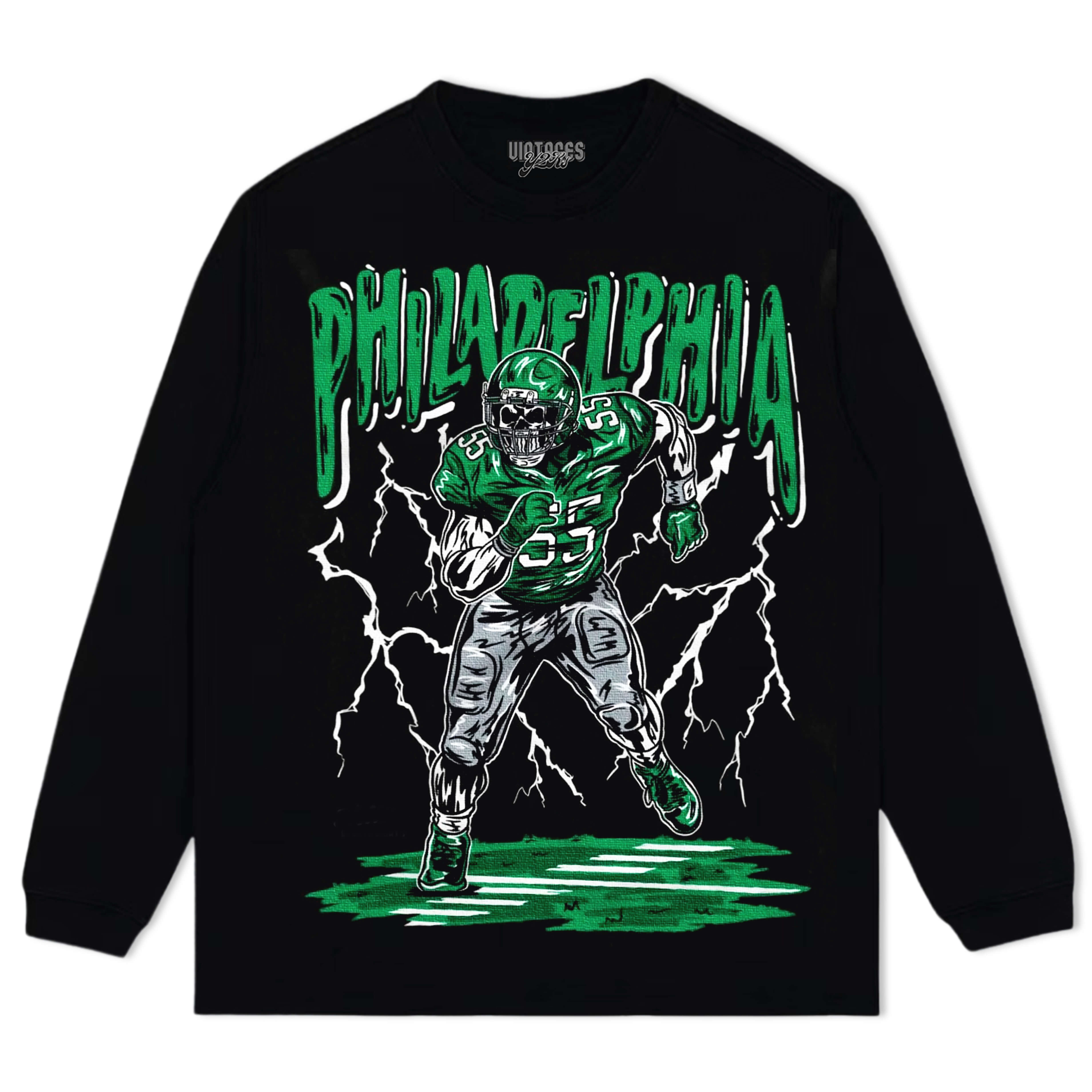 JALEN HURTS SKELETON TEE & LS & HOODIE