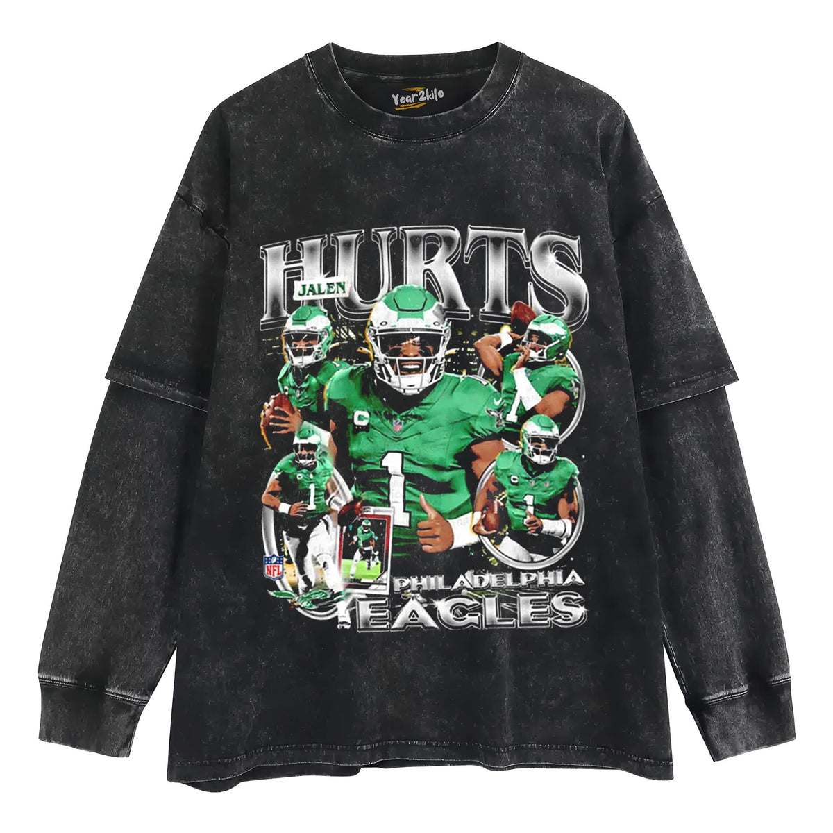 JALEN HURTS TANK TOP & TEE & LONG SLEEVE & LAYERED LS & HOODIE
