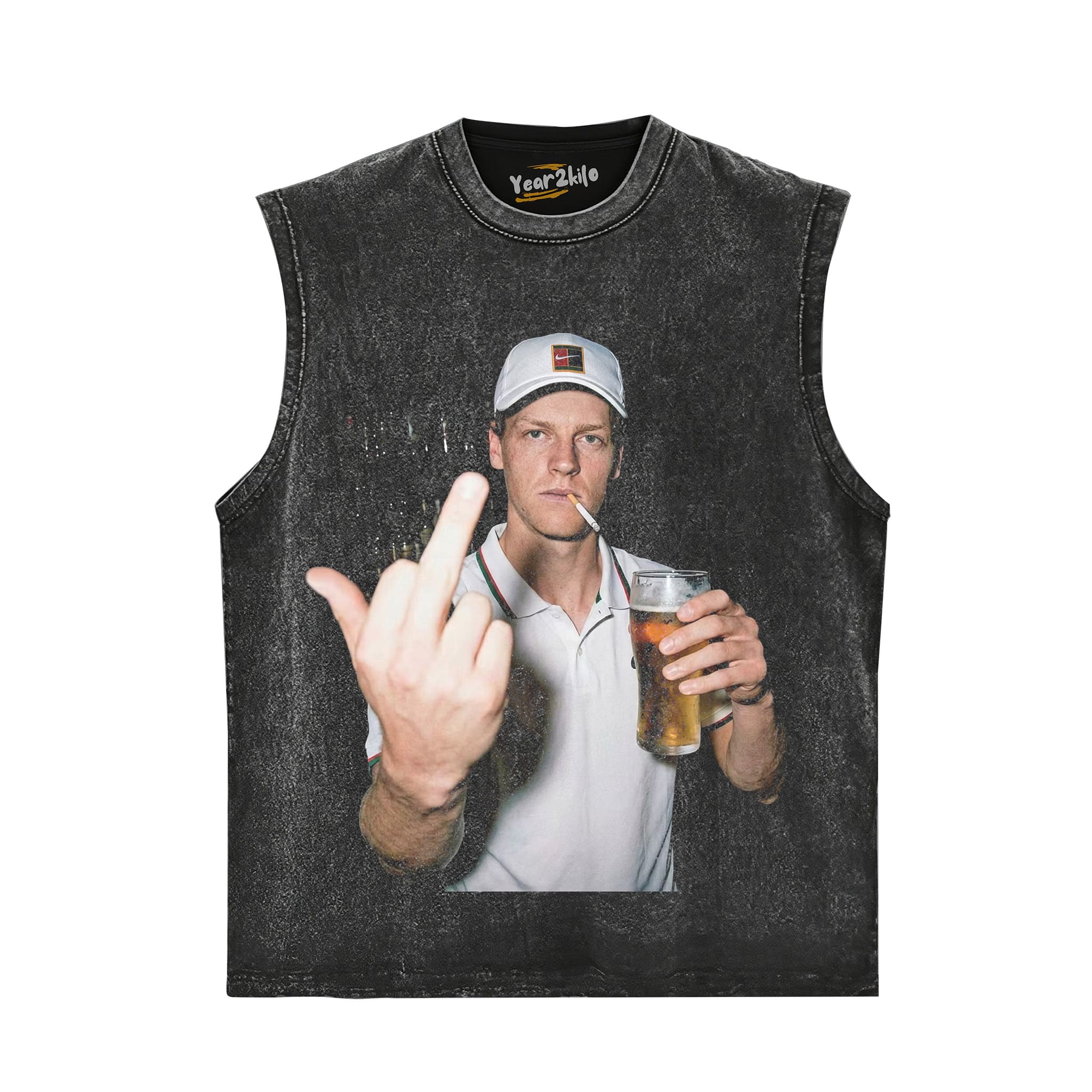 JANNIK SINNER 2026 MEN'S SINGLES CHAMPION TANK TOP & TEE & LONG SLEEVE & LAYERED LS & HOODIE