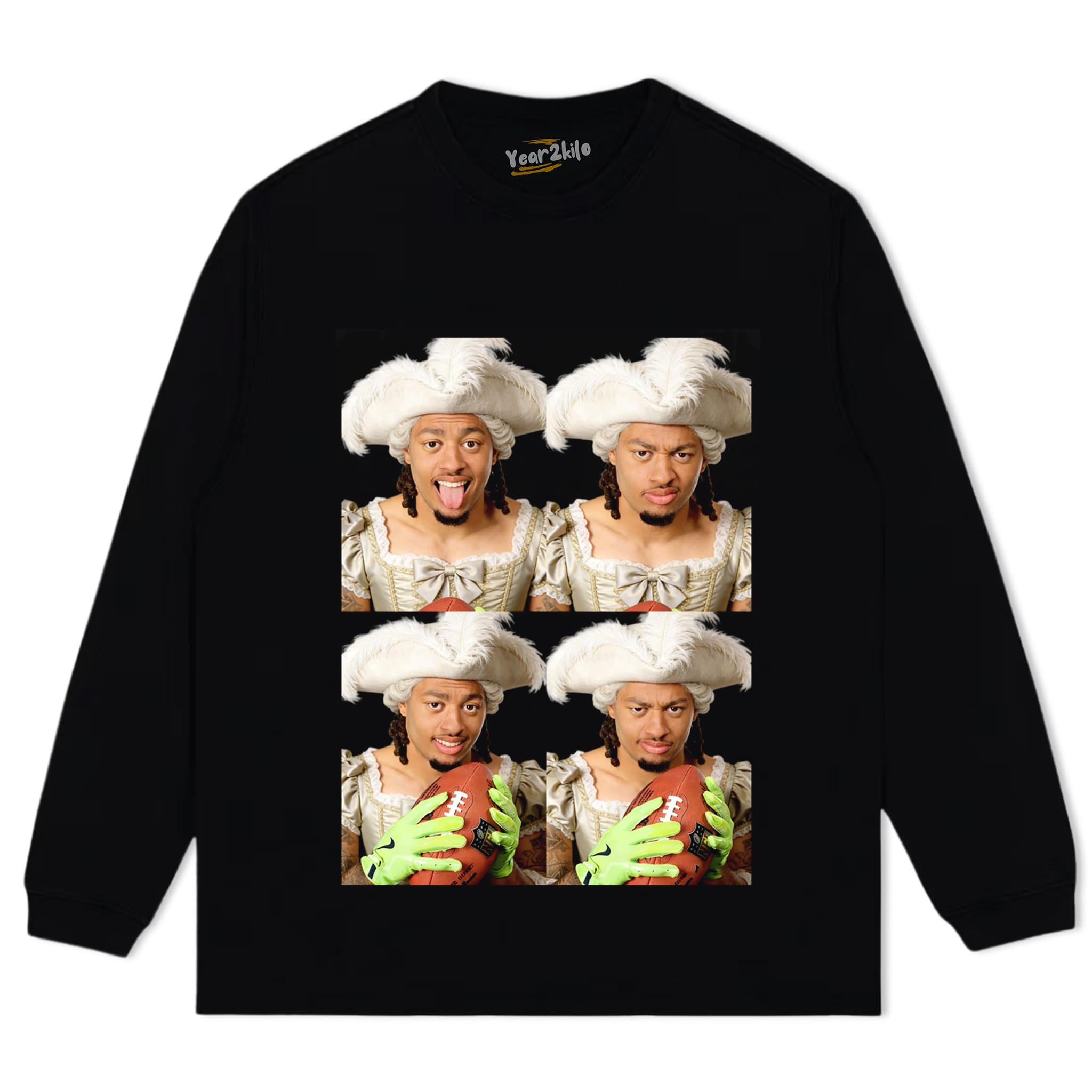 JAXON SMITH-NJIGBA ROYALTY GRAPHIC TANK TOP & TEE & LONG SLEEVE & LAYERED LS & HOODIE