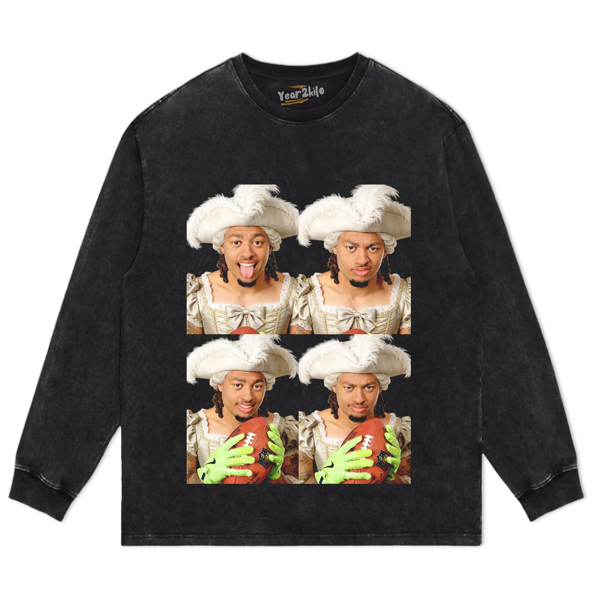 JAXON SMITH-NJIGBA ROYALTY GRAPHIC TANK TOP & TEE & LONG SLEEVE & LAYERED LS & HOODIE