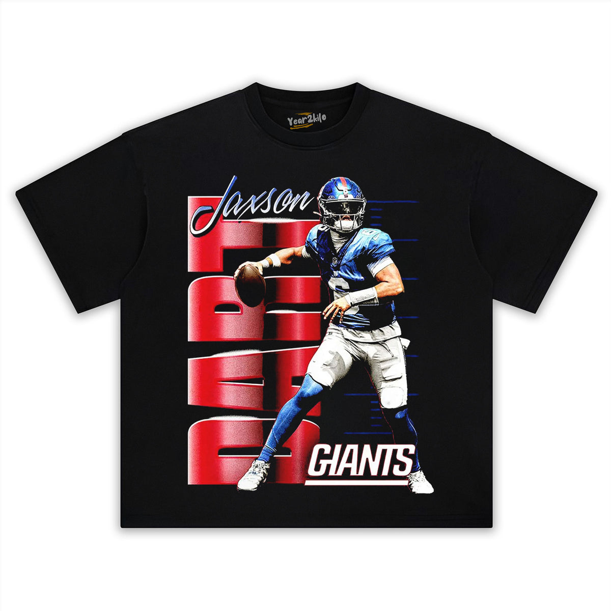 JAXSON DART NEW YORK GIANTS CELEBRATION TEE & LS & HOODIE