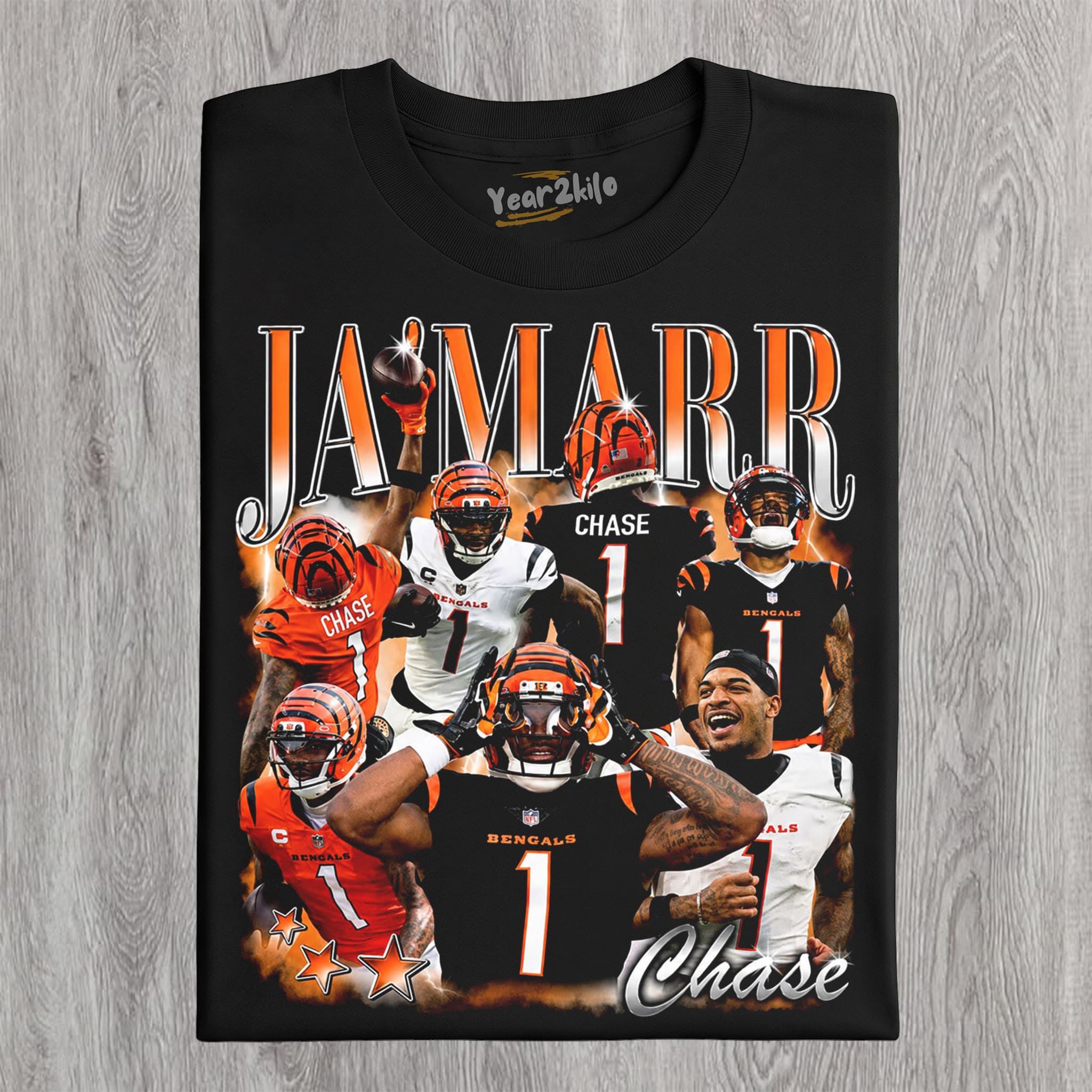 JA’MARR CHASE V3 TANK TOP & TEE & LONG SLEEVE & LAYERED LS & HOODIE