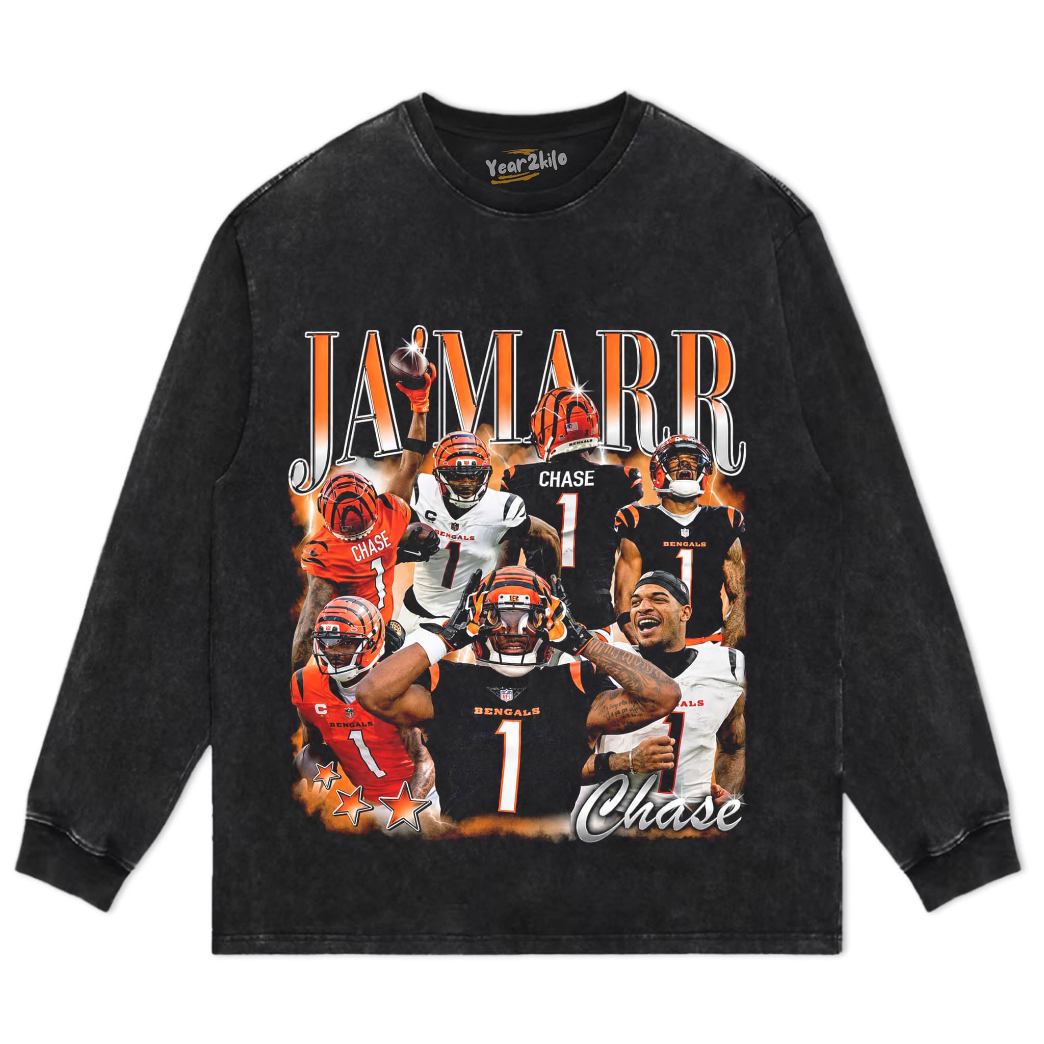 JA’MARR CHASE V3 TANK TOP & TEE & LONG SLEEVE & LAYERED LS & HOODIE
