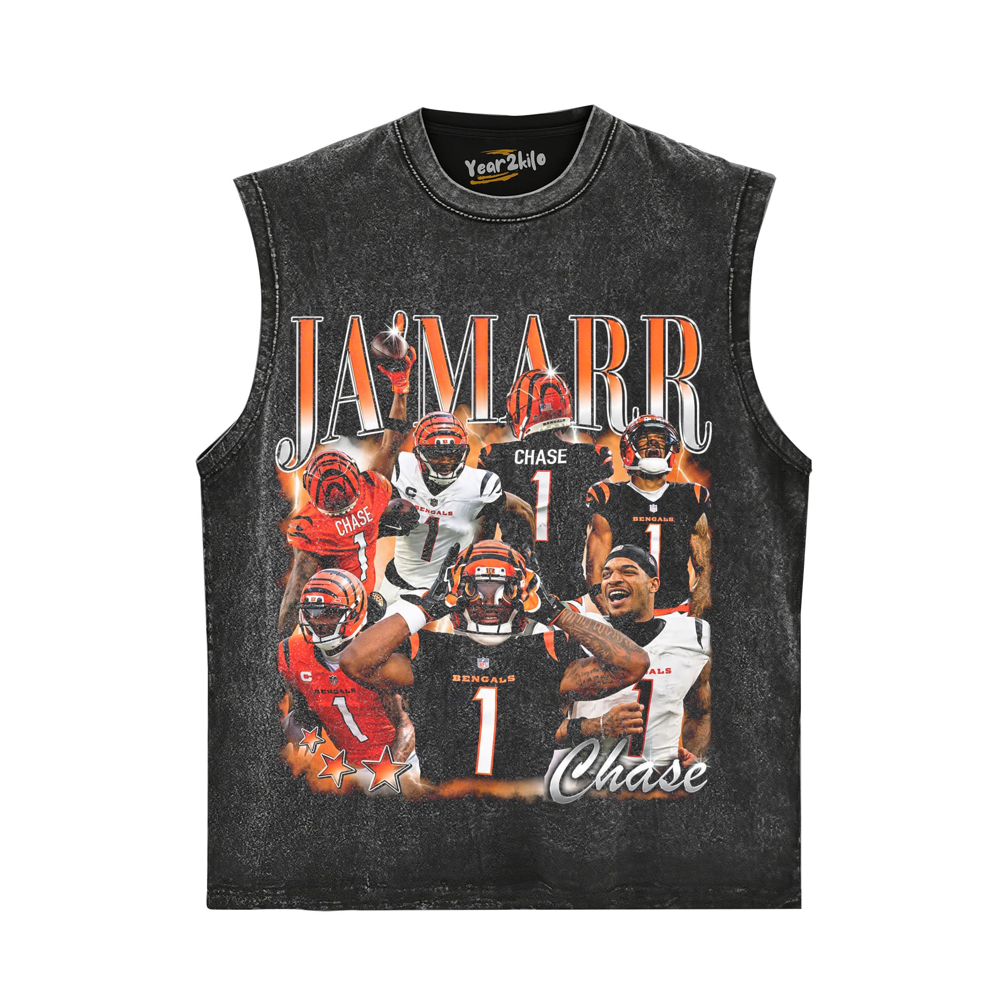 JA’MARR CHASE V3 TANK TOP & TEE & LONG SLEEVE & LAYERED LS & HOODIE